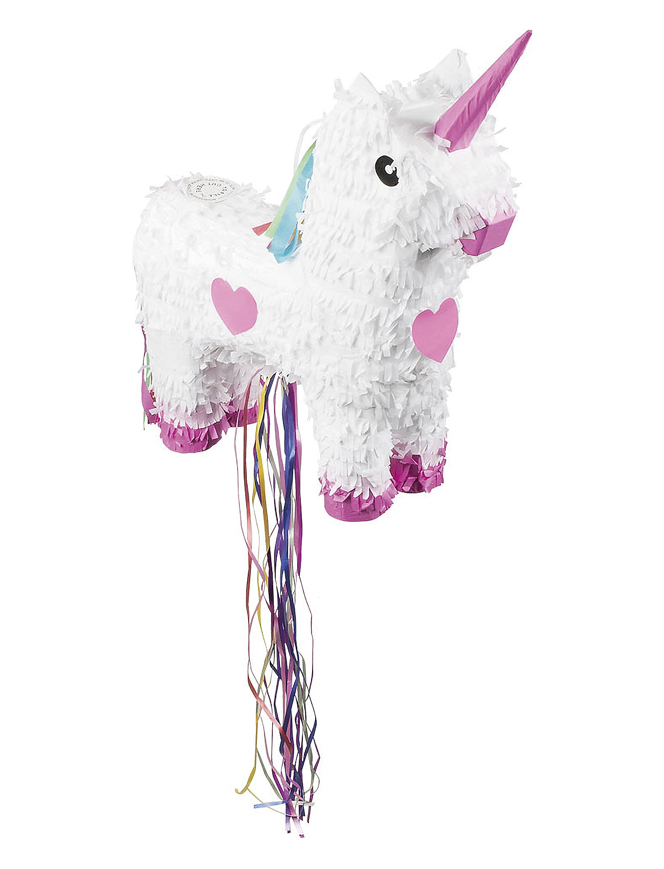 IPK Pull Pinata Unicorn White Rosa