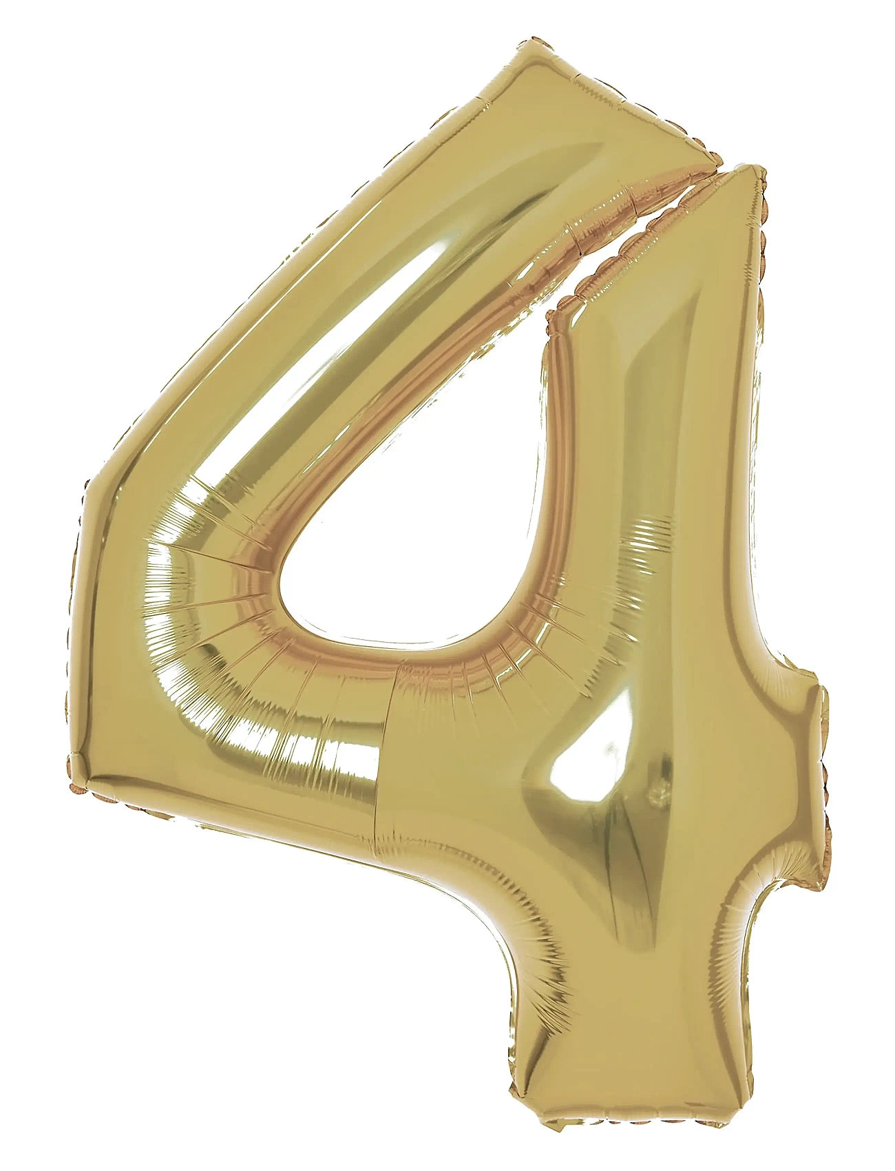 IPK Number Foil 4 White Gold 86 cm, 0, Gold, Legetøj > Children's Birthday, Børn