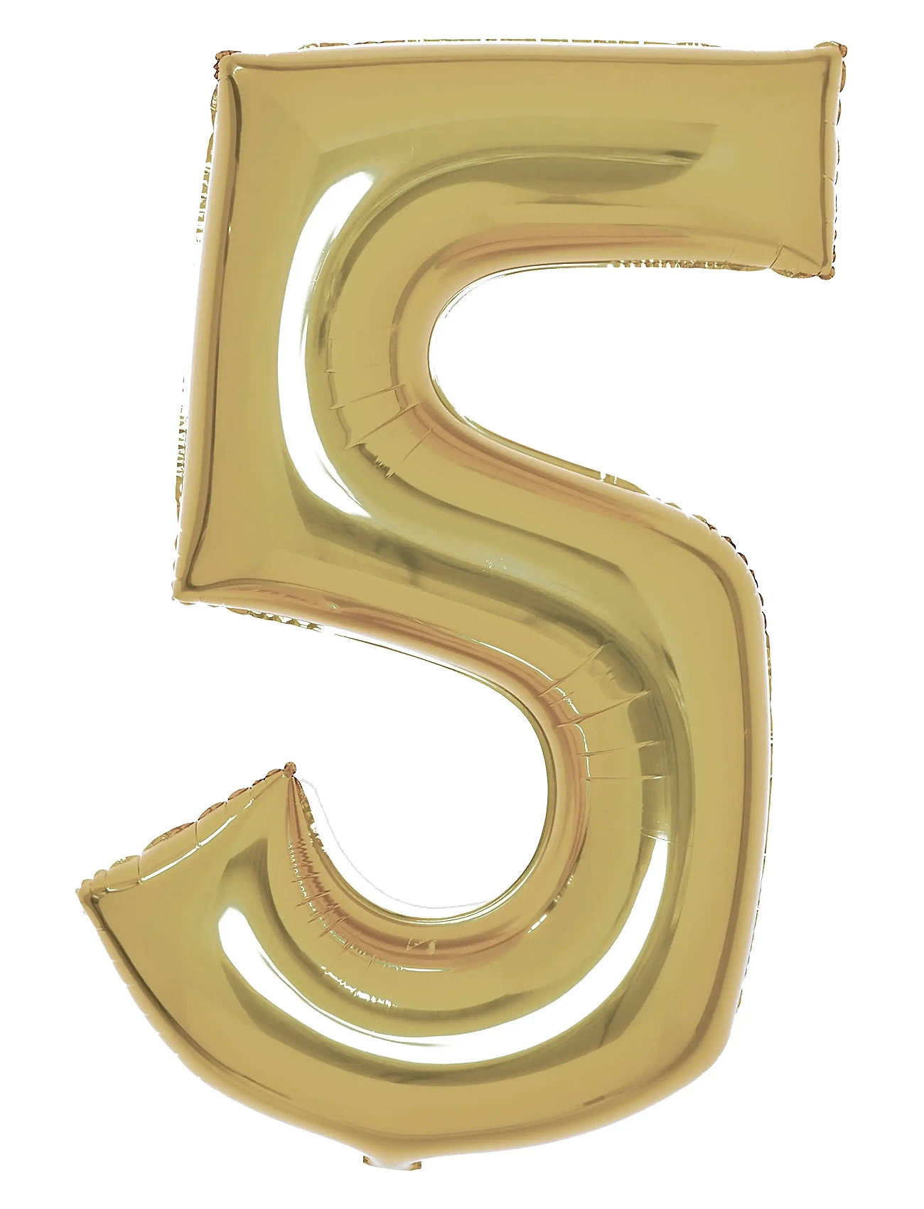 IPK Number Foil 5 White Gold 86 cm, 0, Gold, Legetøj > Children's Birthday, Børn