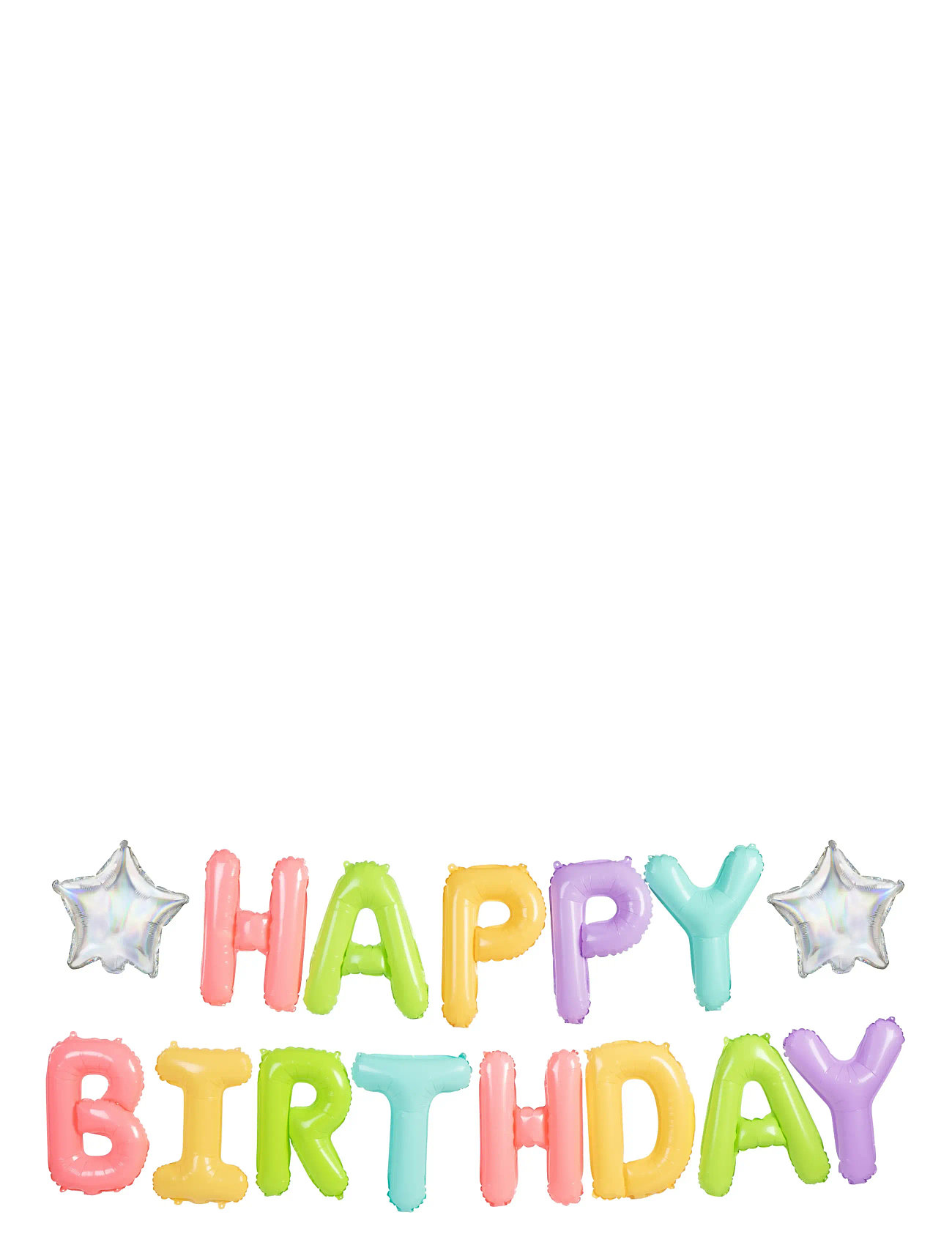 IPK Happy Birthday Air-Filled Foil Balloon Set Patterned - 0 - Kinder