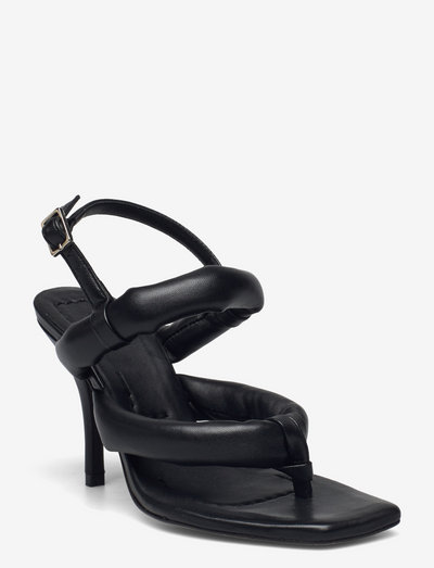 BOLDY - sandaler med hæl - black