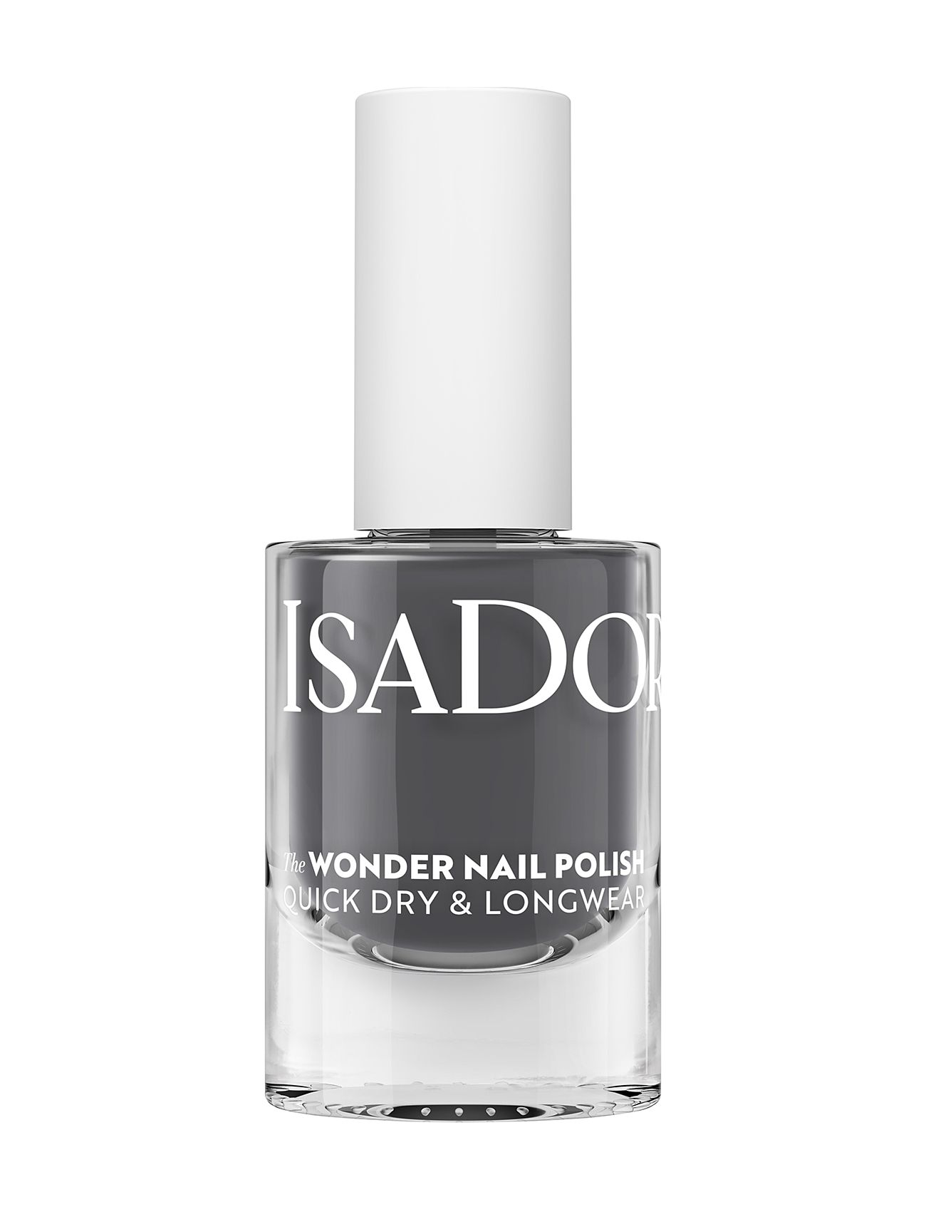 IsaDora The Wonder Nail Polish Quick Dry & Longwear 138 Graphite Grey Grå