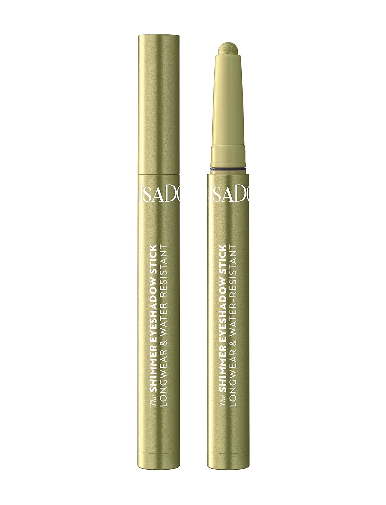 IsaDora The Shimmer Eyeshadow Stick Longwear & Waterresistant 45 Green Shimmer Grön