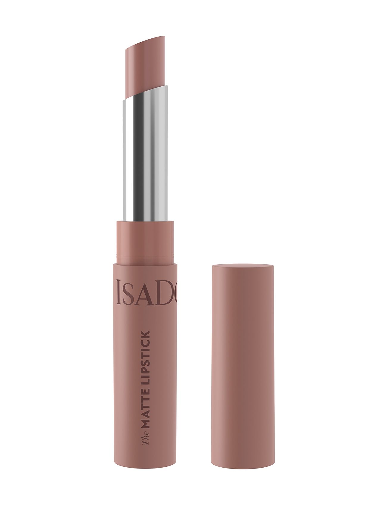 IsaDora The Matte Lipstick 01 Natural Nude, 1.6 G, Pink, Læber > Læbestift, Dame