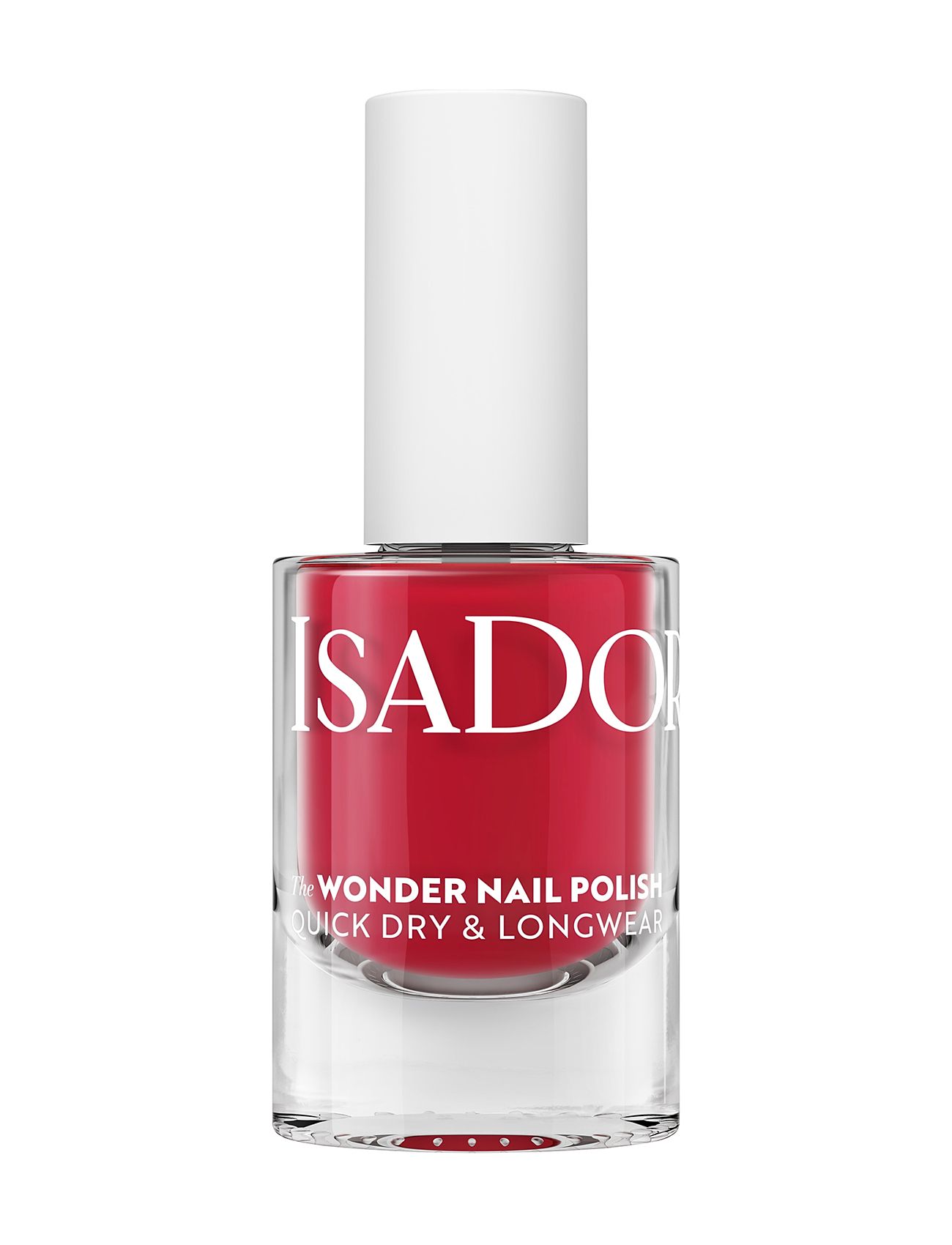 IsaDora The Wonder Nail Polish Quick Dry & Longwear 164 Crimson Red Röd