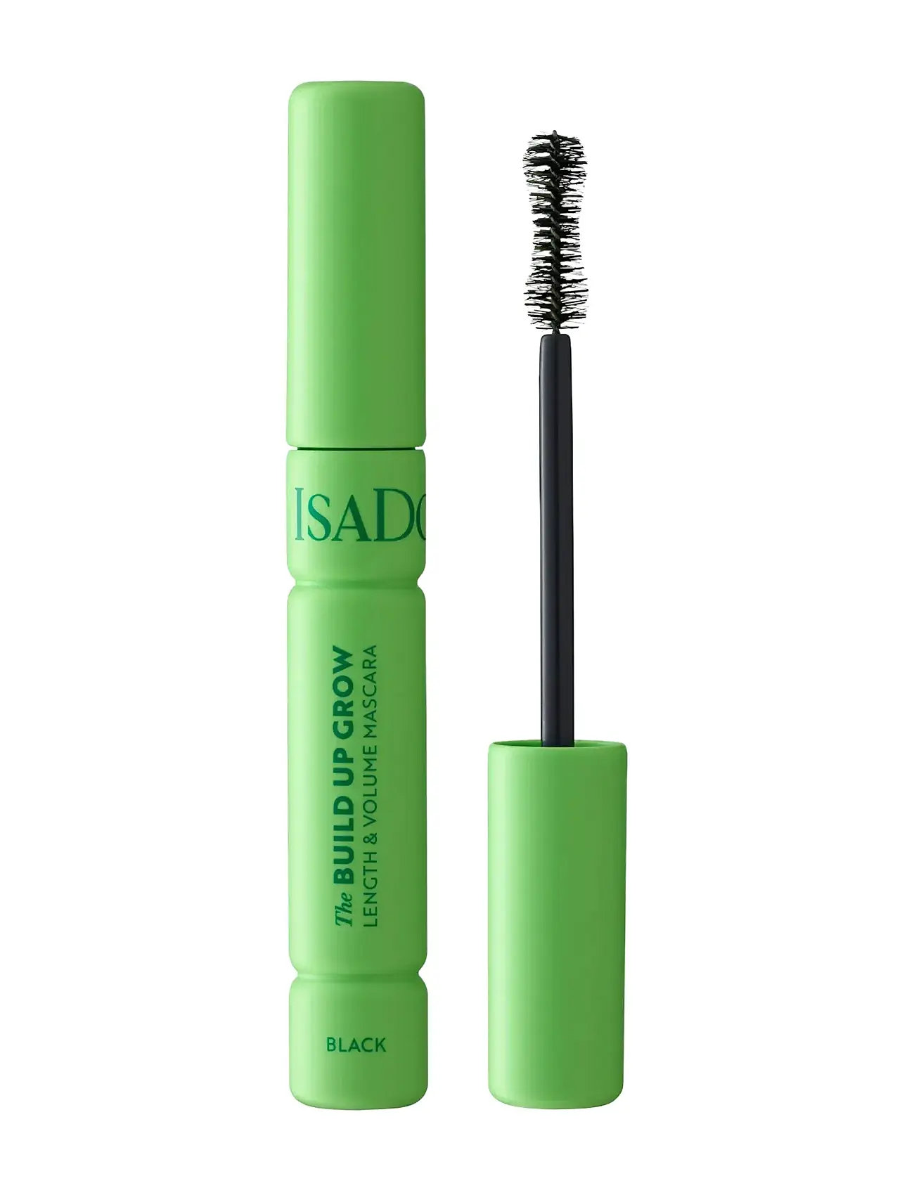 IsaDora The Build Up Grow Length & Volume Mascara, 9 ml, Black, Øjne > Mascara, Dame