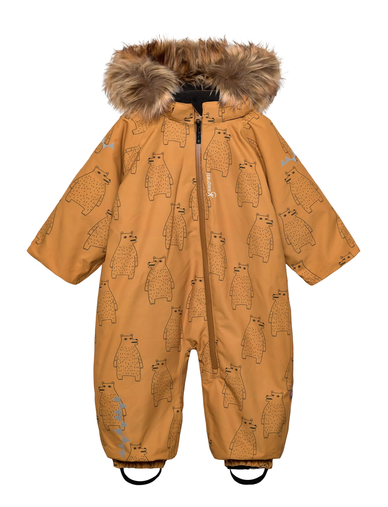 ISBJÖRN of Sweden Puffin Winter Jumpsuit Toddler, 92, Yellow, Overalls > Overalls Og Sæt Til Sne-Ski, Børn