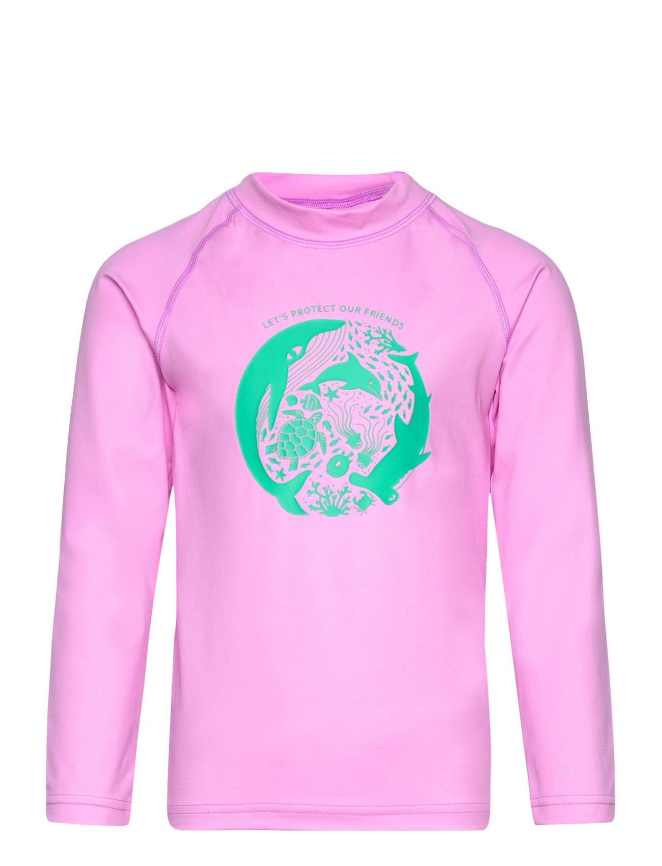 Sealion Sun Sweater Kids Bubblegum 122/128 Sport Uv Clothing Uv Tops Pink ISBJÖRN Of Sweden