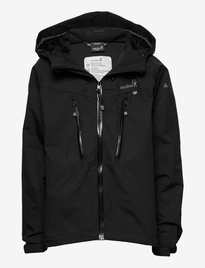 MONSUNE Hardshell Jacket Teens Black170/176 - vestes softshell et vestes de pluie - black
