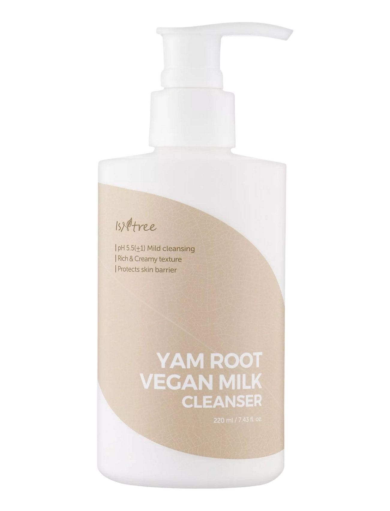 Isntree Yam Root Vegan Milk Cleanser Nude