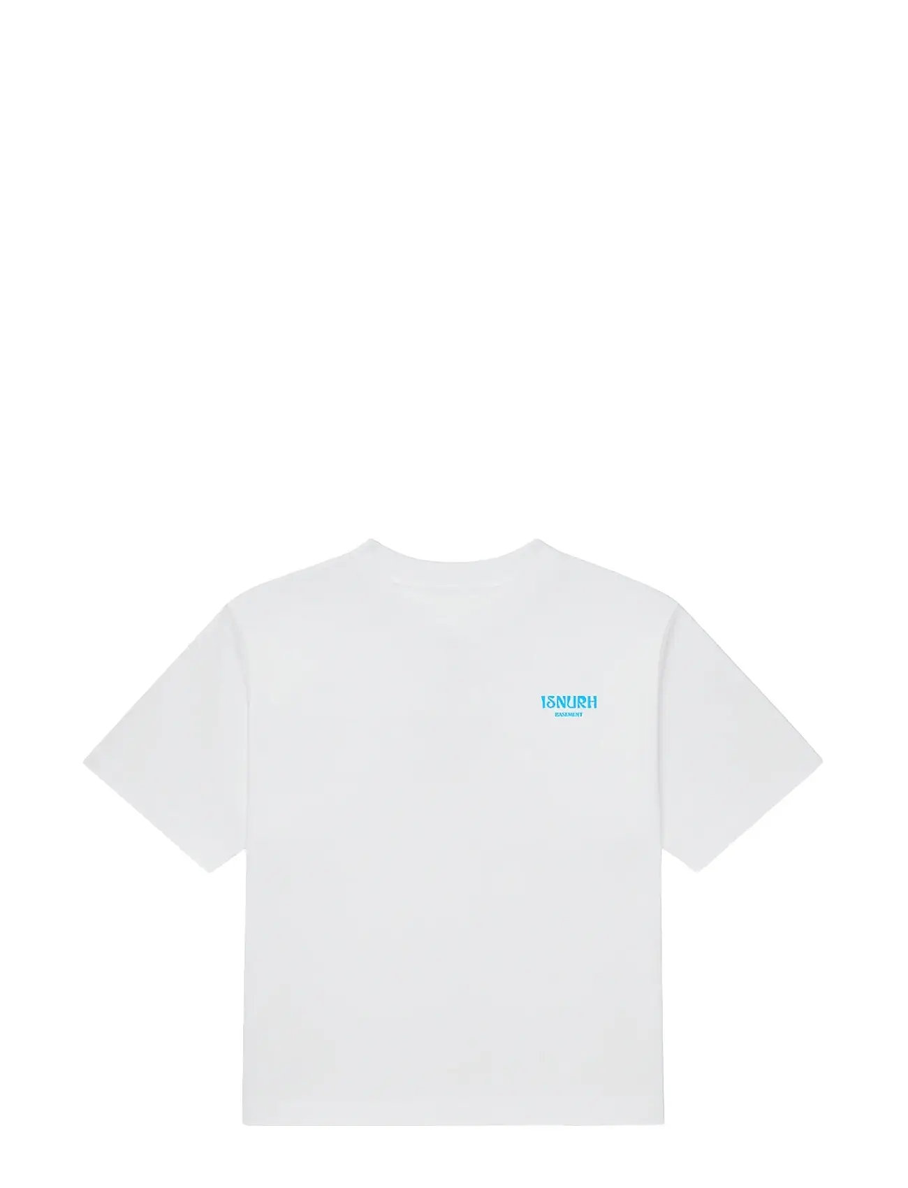 ISNURH Isnurh Basement Relax Fitted T-Shirt Weiß - XL - Herren