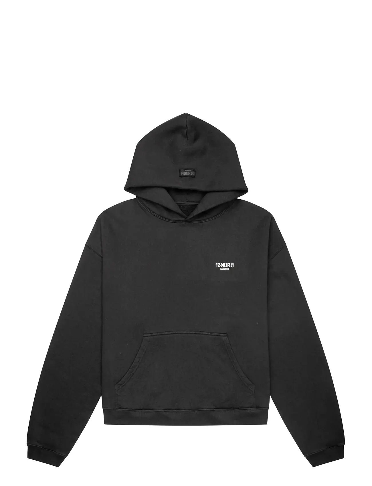 ISNURH Isnurh Basement Relax Hoodie Schwarz - L - Herren