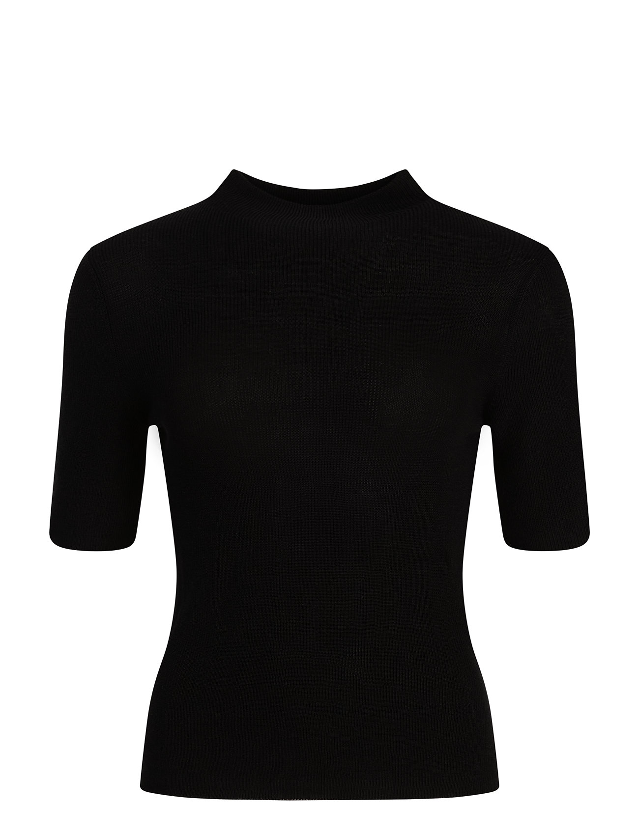 Viscose-Blend Knit Top, Kibri Black Ivo Nikkolo