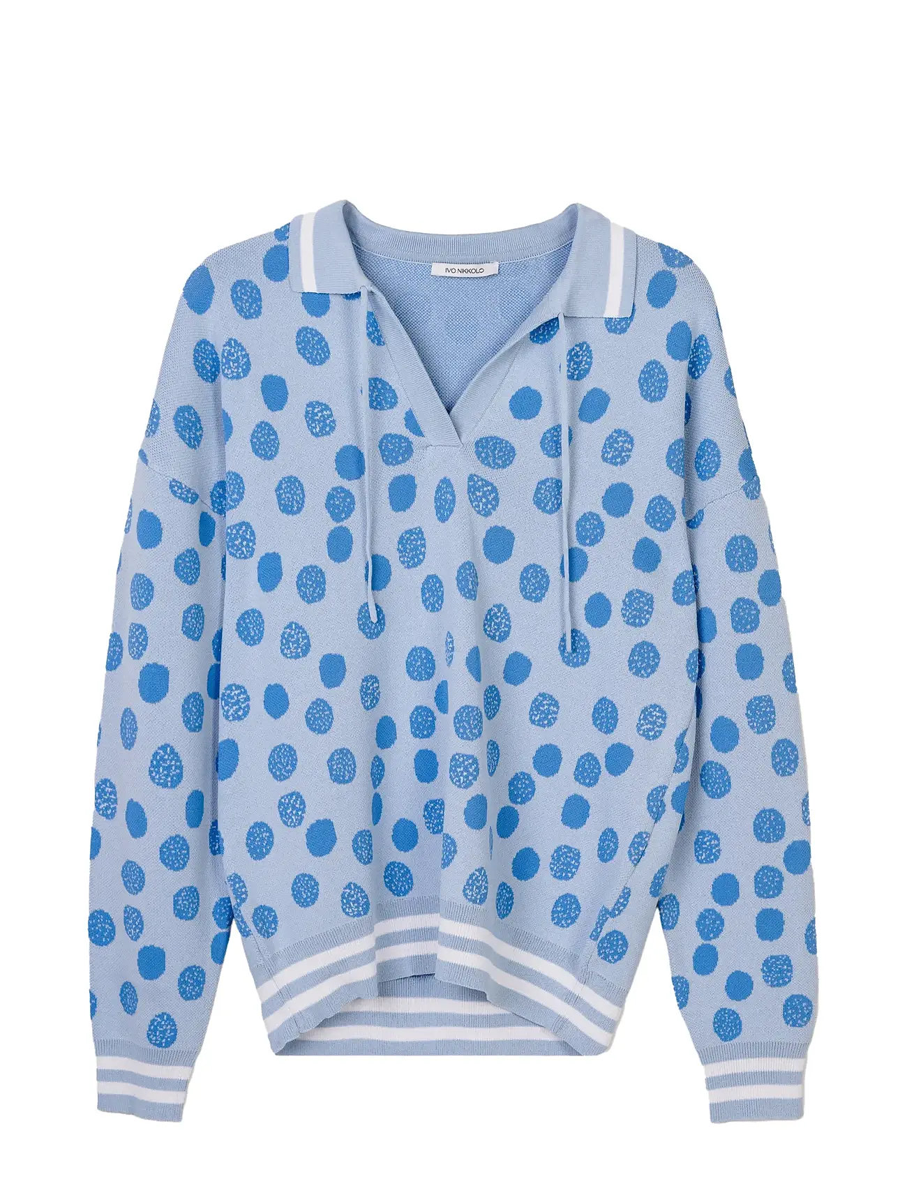 IVO NIKKOLO Viscose-Blend Knit, Karlo Blau - M - Damen