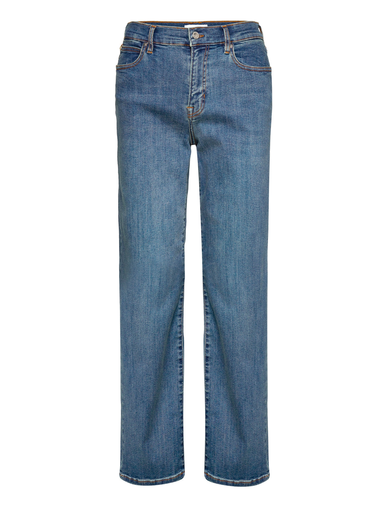 Ivy-Mia Straight Jeans Wash Valetta Bottoms Jeans Straight-regular Blue IVY Copenhagen
