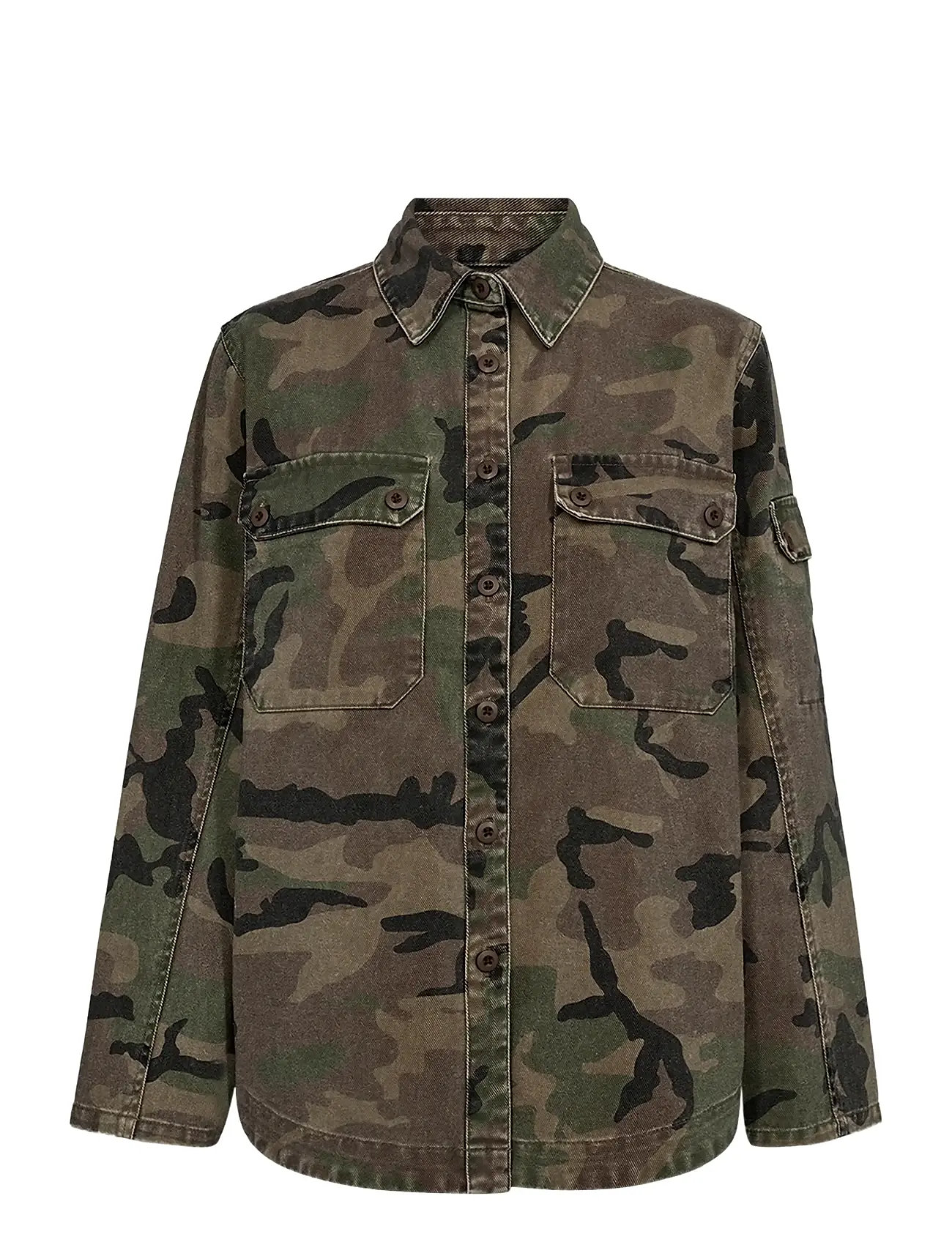 IVY COPENHAGEN Ivy-Karmey Festival Jacke Wash Cam Grün - 42 - Damen