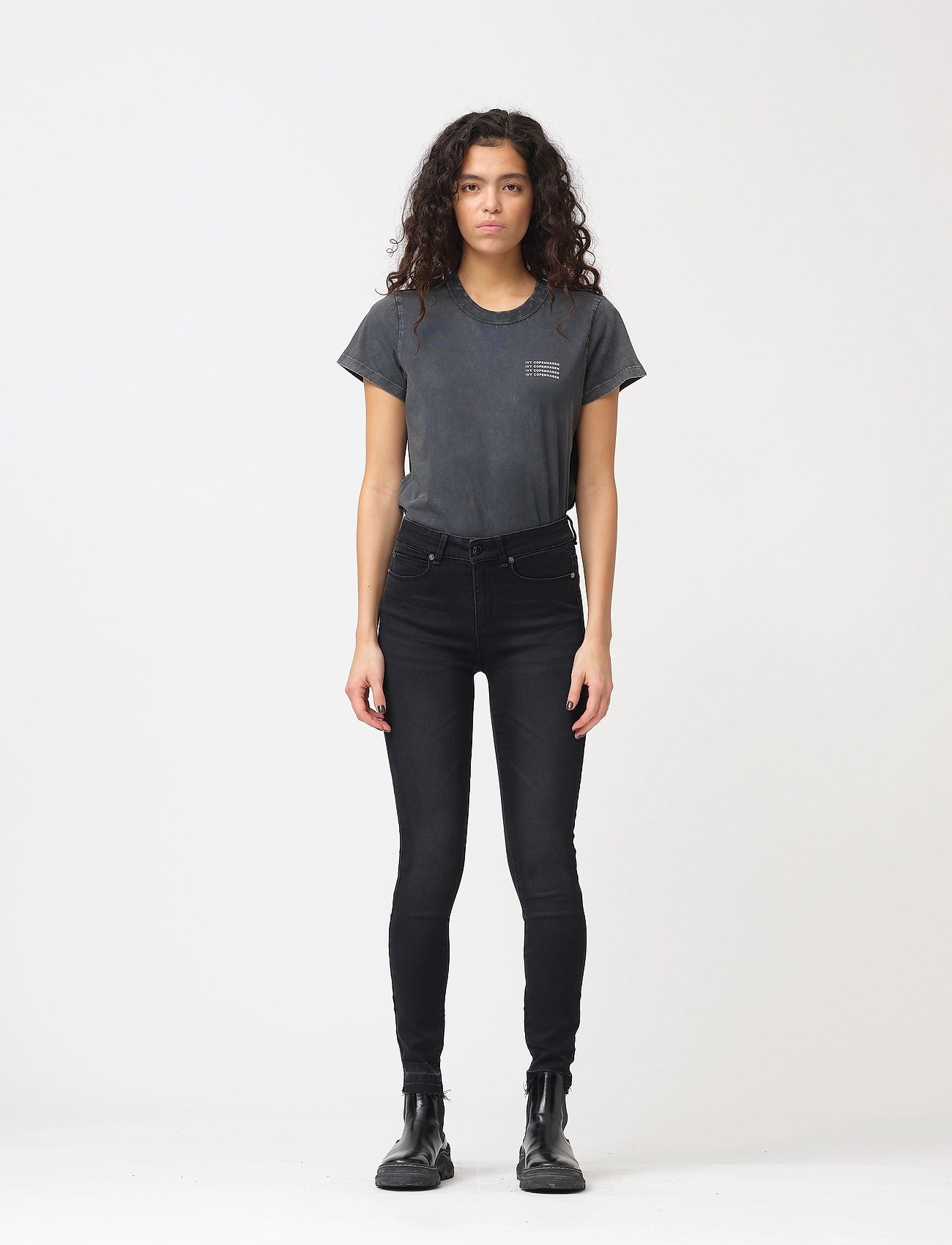 IVY Copenhagen Ivy-alexa Ankle Black - Skinny jeans - Boozt.com