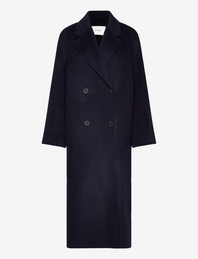 CLARA DOUBLEFACE COAT - winter coats - navy blue
