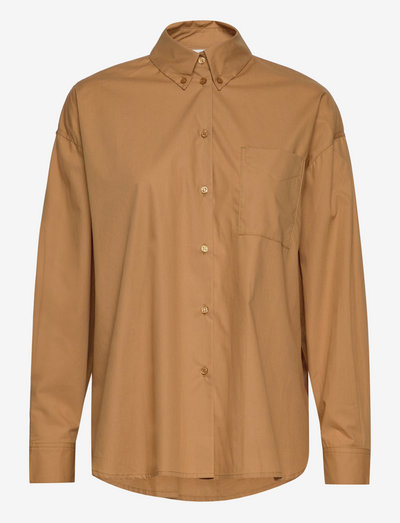 BETHANY LILLY WIDE BLOUSE - jeansowe koszule - moroccan sand