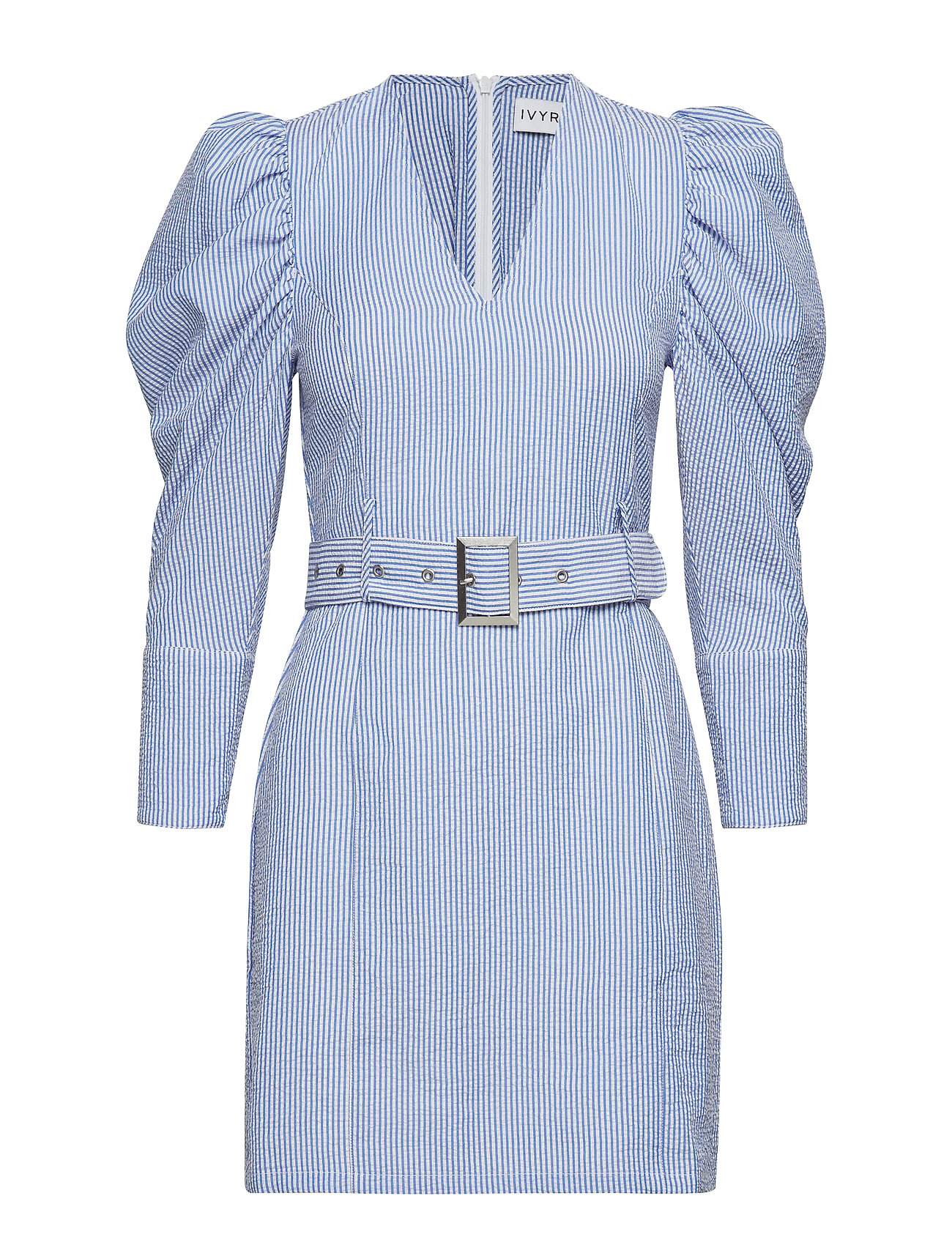Belted V Neck Dress Belted V Neck Dress