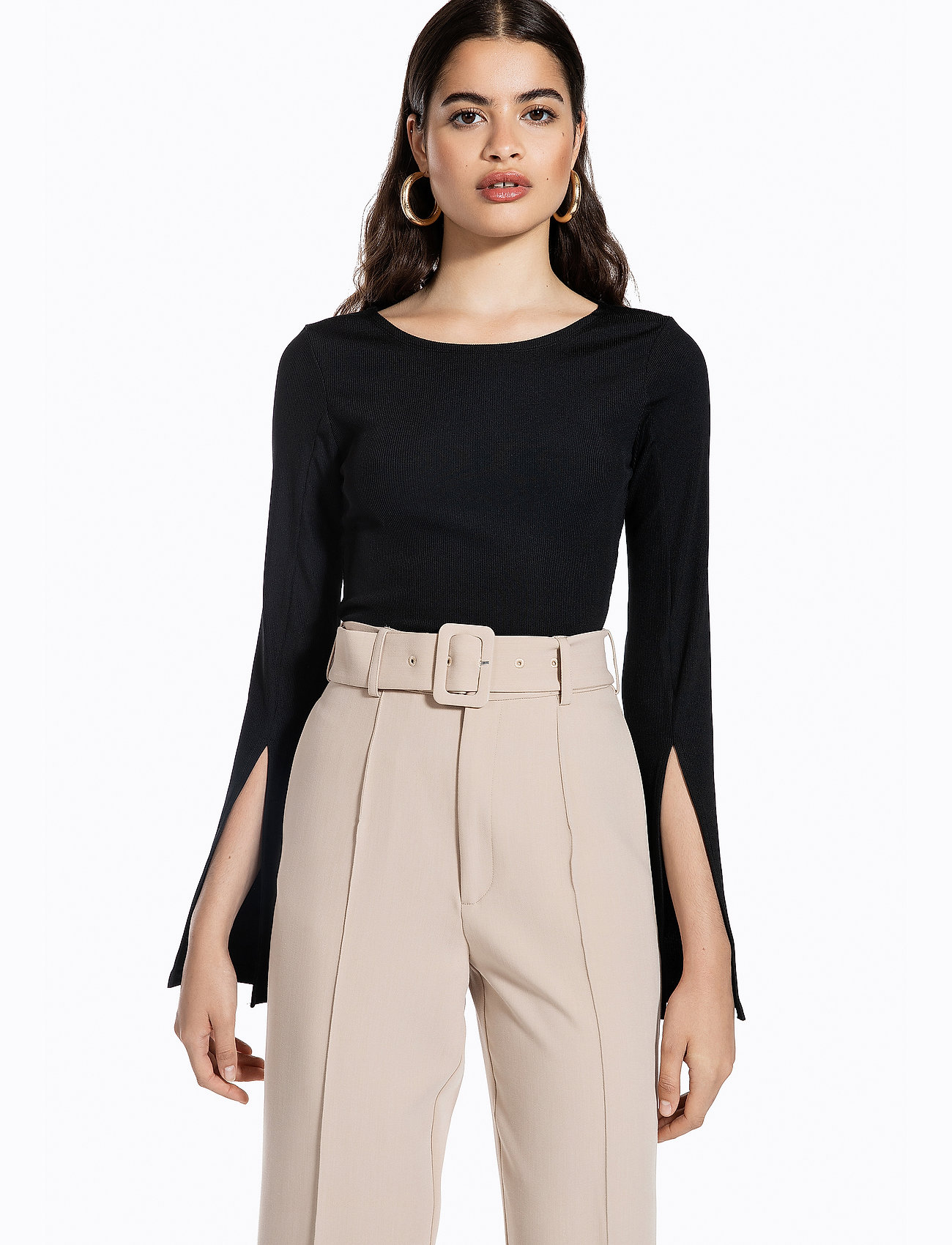 slit sleeve top