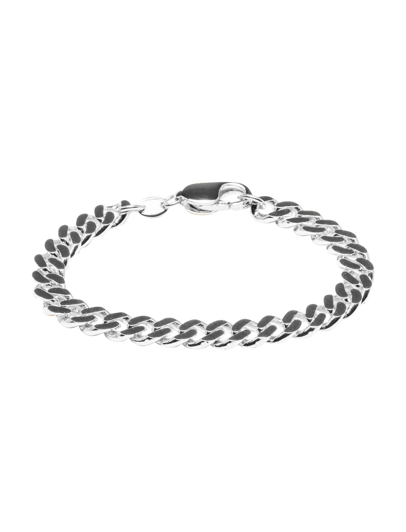 IX STUDIOS Ix Chunky Curb Armband Silber Silber - 19 Cm - Damen