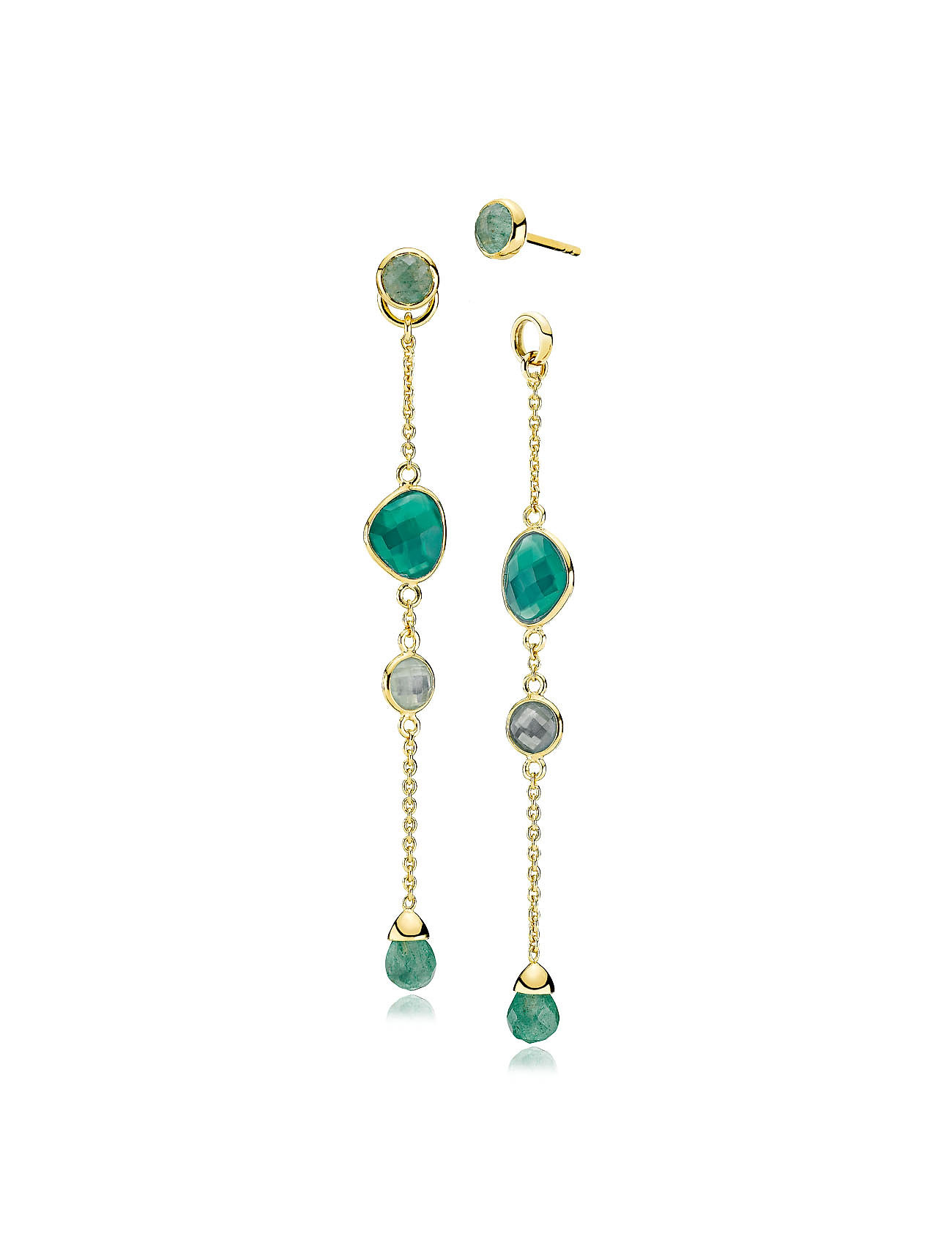 Orient Earstuds Oorbellen Sieraden Goud Izabel Camille izabel camille kopen in de aanbieding