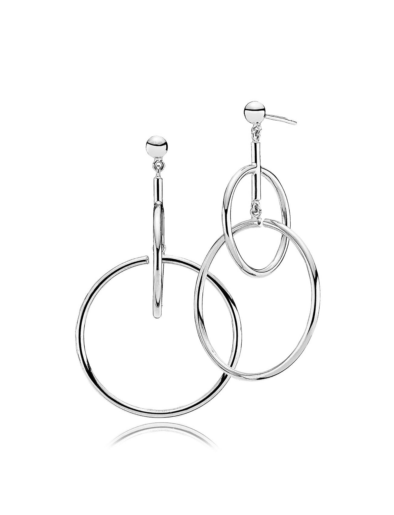 Metropol Large Earrings Oorbellen Sieraden Zilver Izabel Camille izabel camille kopen in de aanbieding