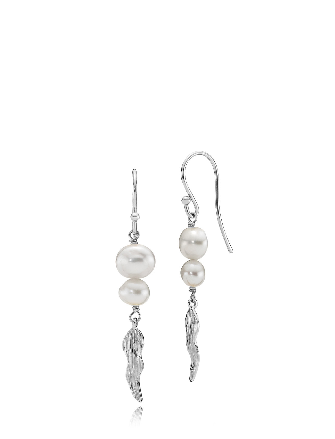 Ellie Long Earrings Silver Izabel Camille