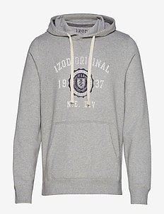 IZOD | Stort utvalg av de seneste nyhetene | IZOD PRINTED GRAPHIC HOODY - Hoodie - cadet navy