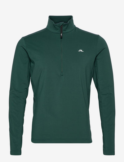 Luke Half Zip Mid Layer - sweatshirts - treeline green