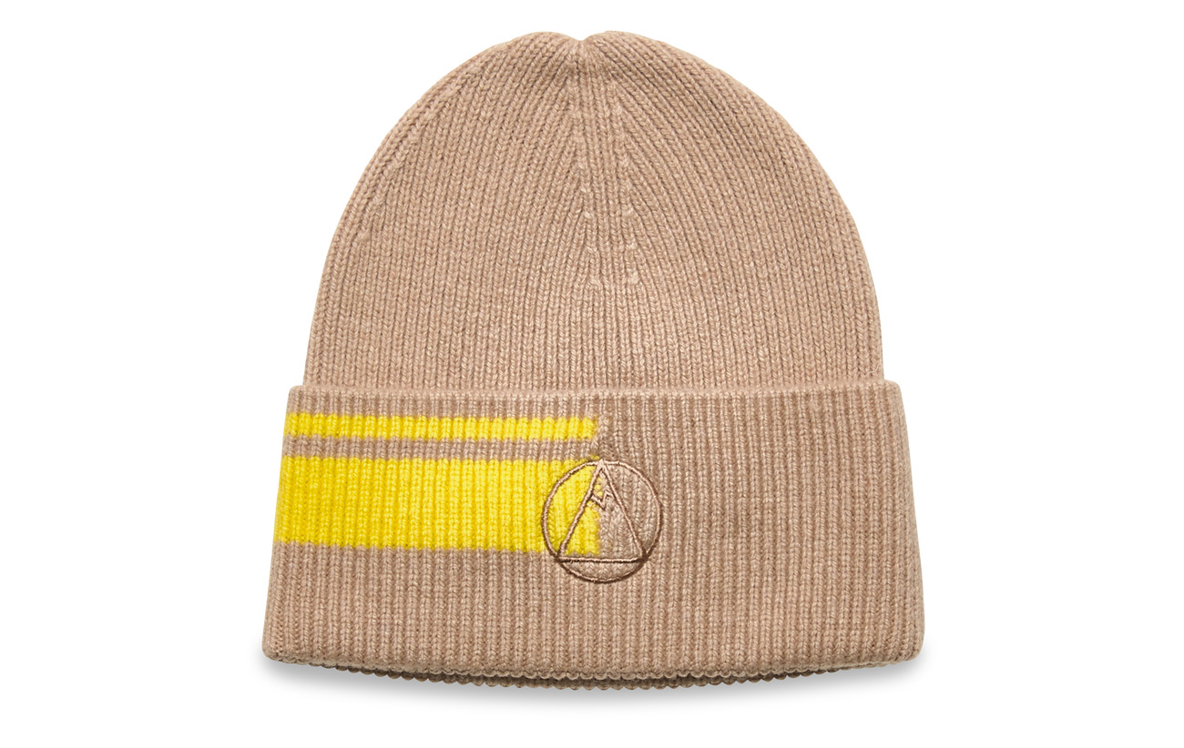 Logo Beanie-winter Knit (Oxford Tan 