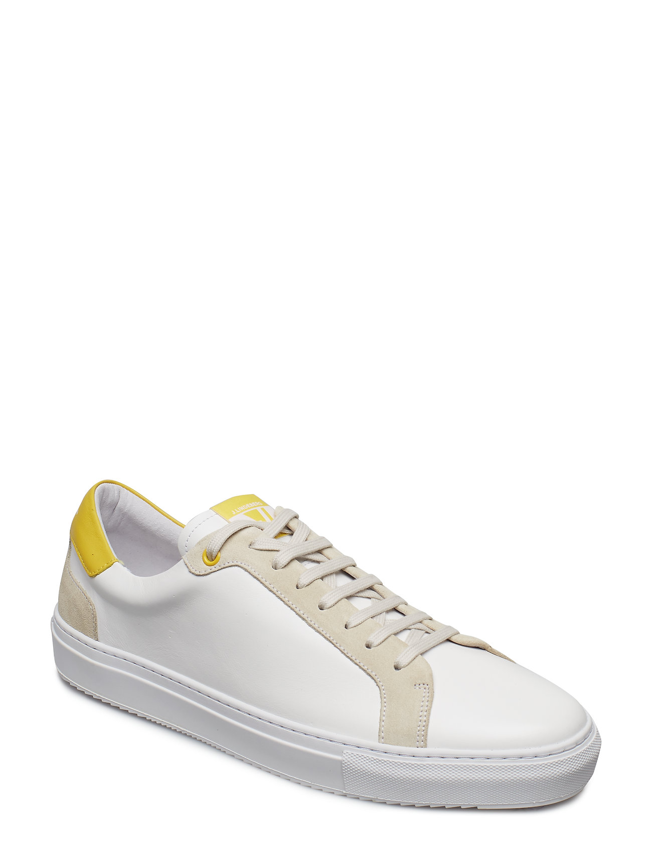 Sneaker Mix Calf Lage Sneakers Geel J Lindeberg j lindeberg kopen in de aanbieding