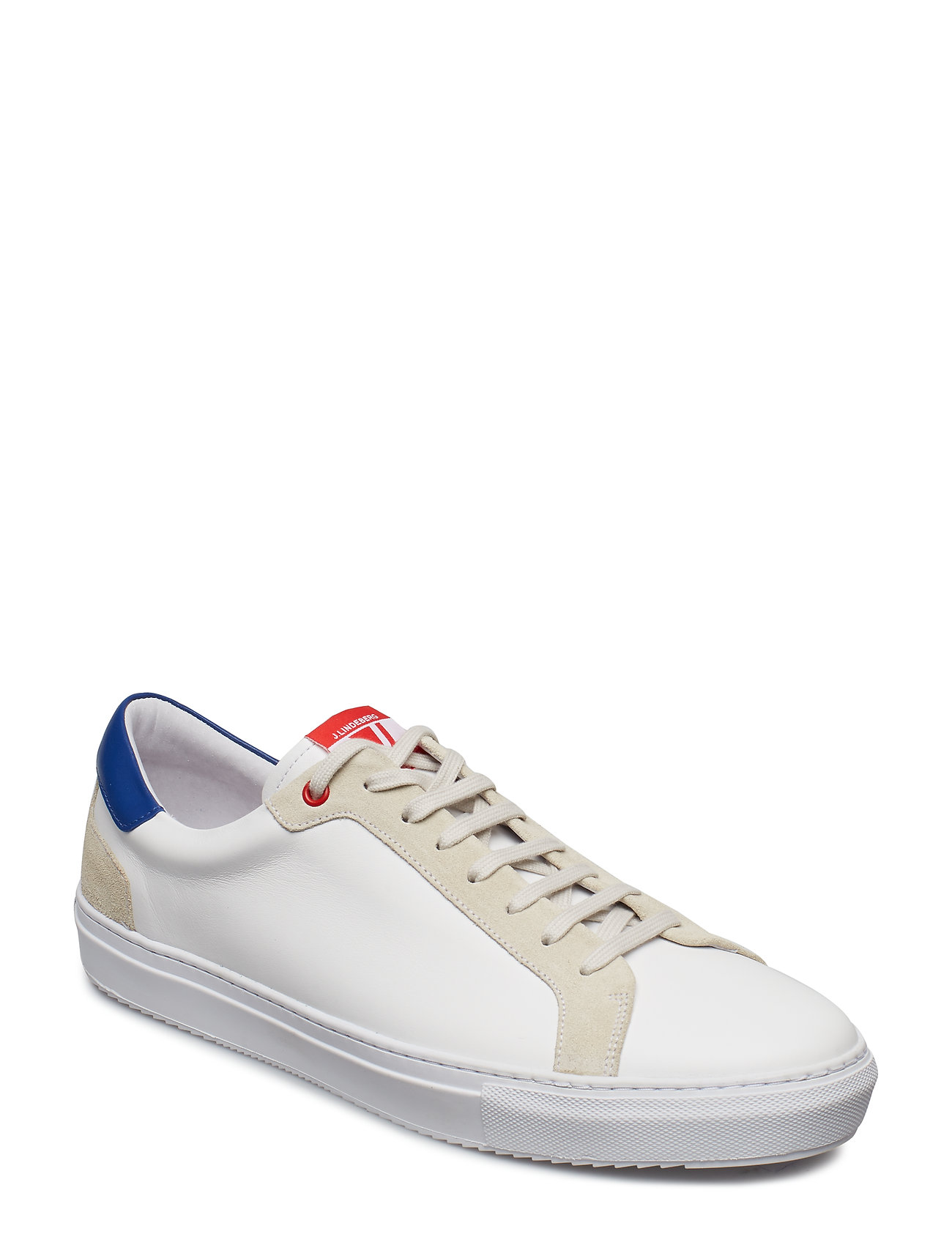 Sneaker Mix Calf Lage Sneakers Blauw J Lindeberg j lindeberg kopen in de aanbieding