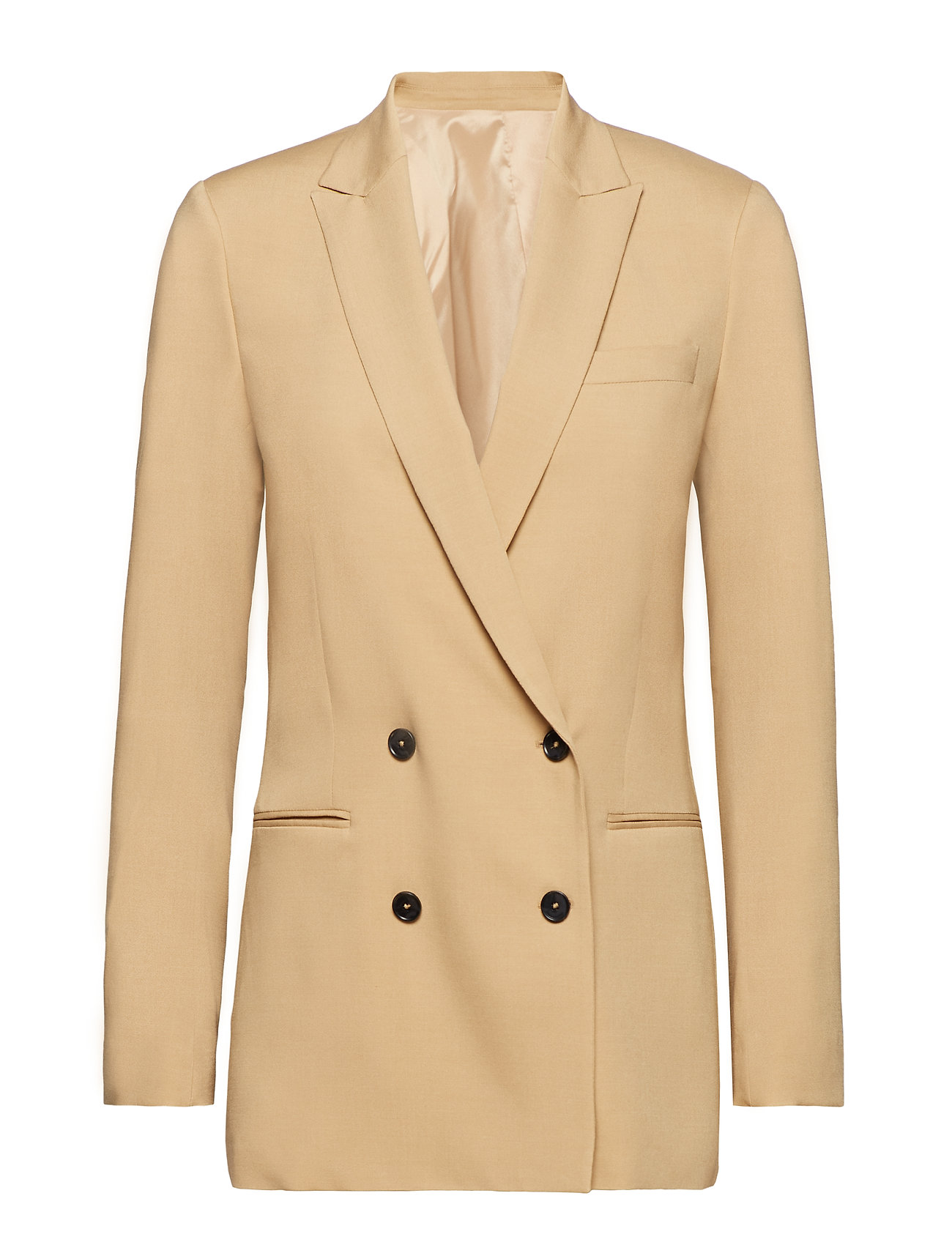 Pearl Summer Wool Blazer Colbert Beige J Lindeberg j lindeberg kopen in de aanbieding