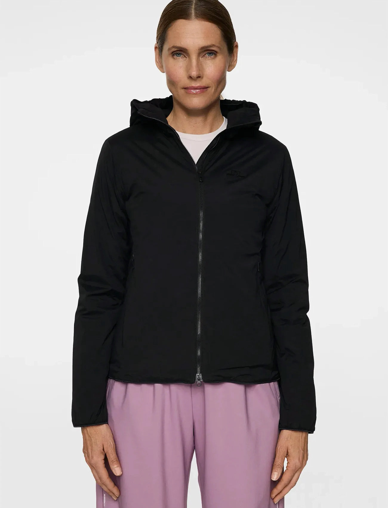 J. Lindeberg Erin Hood, S, Black, Sport Jackets > Sport Padded Jackets, Dame