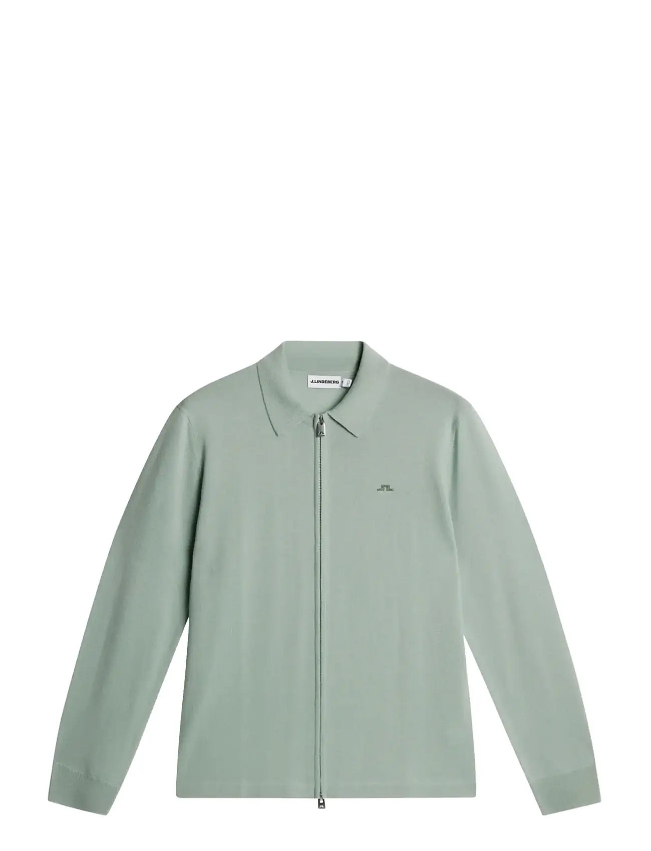 J. Lindeberg Kaleb Merino Cardigan, XXL, Green, Strik > Cardigans, Herre