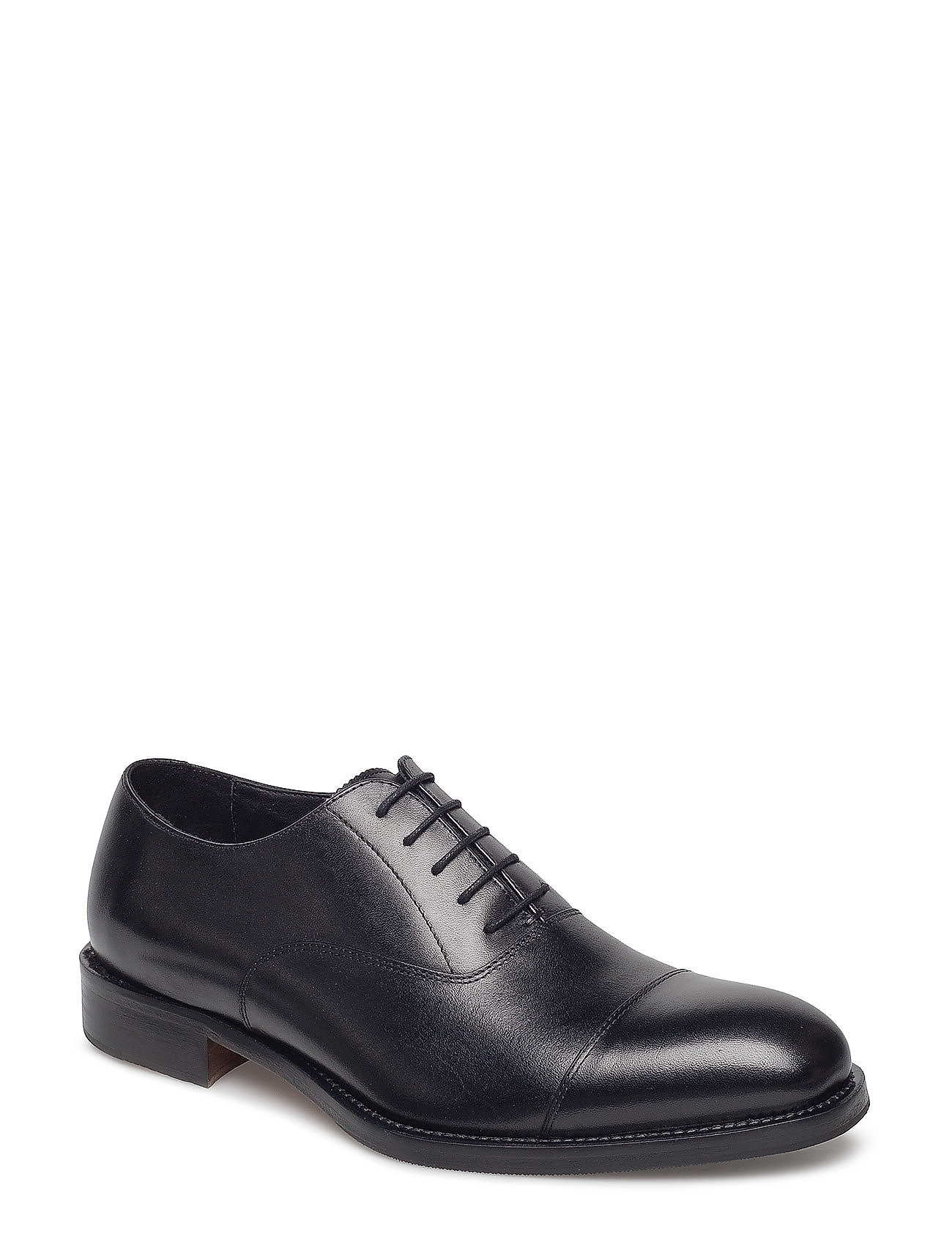 Hopper Cap Toe Port Calf Shoes Business Laced Zwart J Lindeberg j lindeberg kopen in de aanbieding