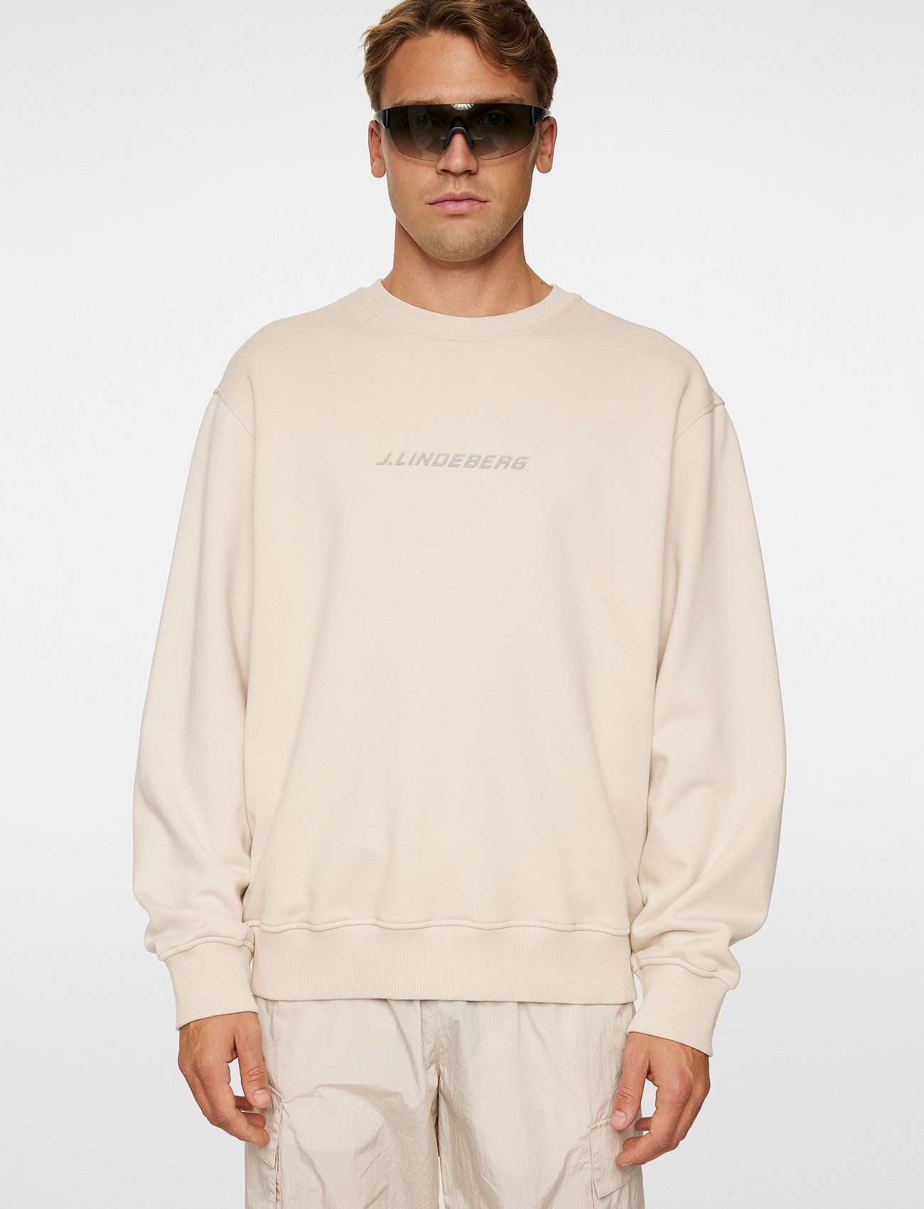 J.LINDEBERG｜ (Callan Logo Crew Neck (FMJS12672-W098)) Callan Crew Neck / Black – J.Lindeberg