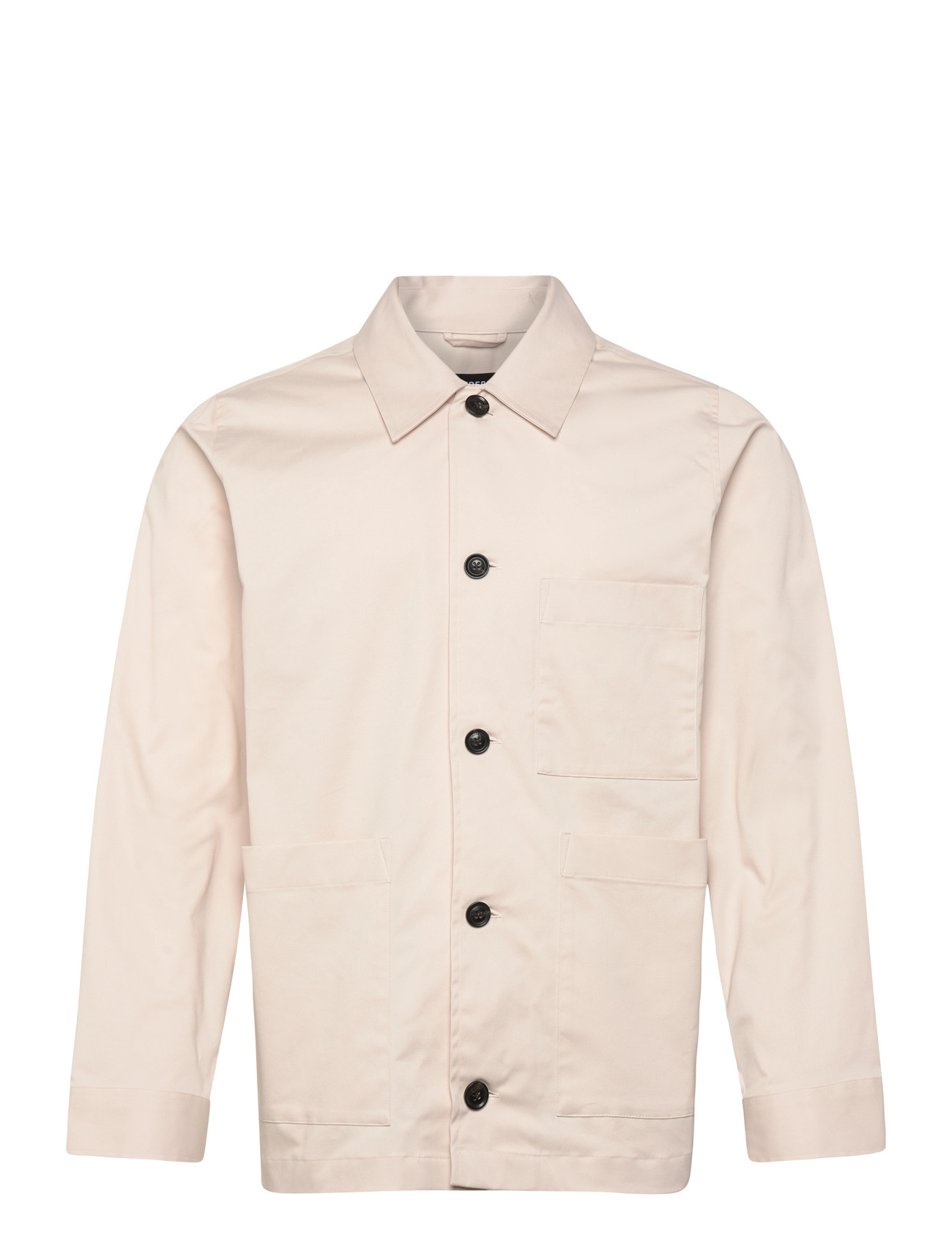 J. Lindeberg Easton Workwear Overshirt, M, Cream, Designere > Overshirts, Herre