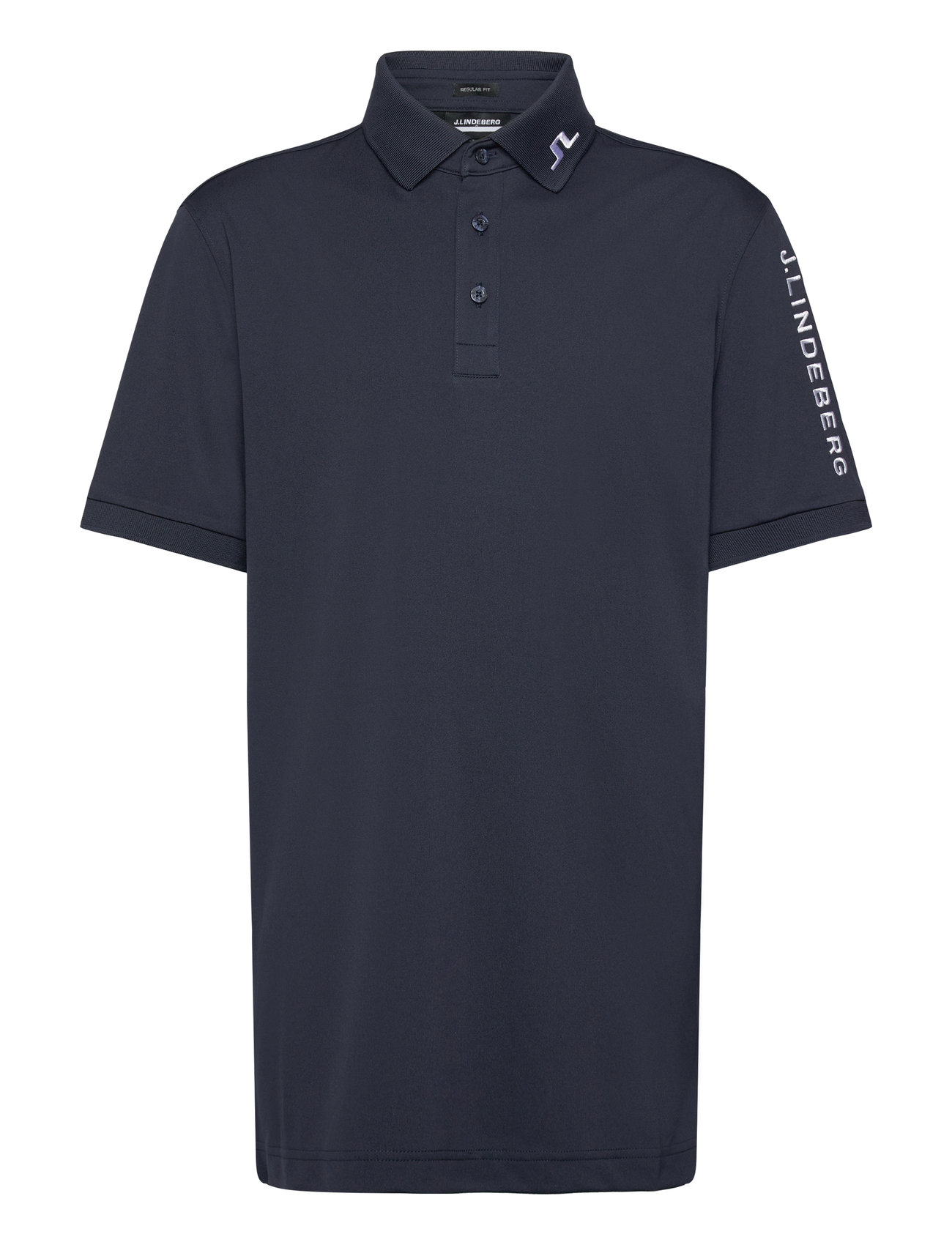 Tour Tech Reg Fit Golf Polo Sport Men Sport Clothing Sport Tops Sport Polos Sport Short-sleeved Polos Navy J. Lindeberg