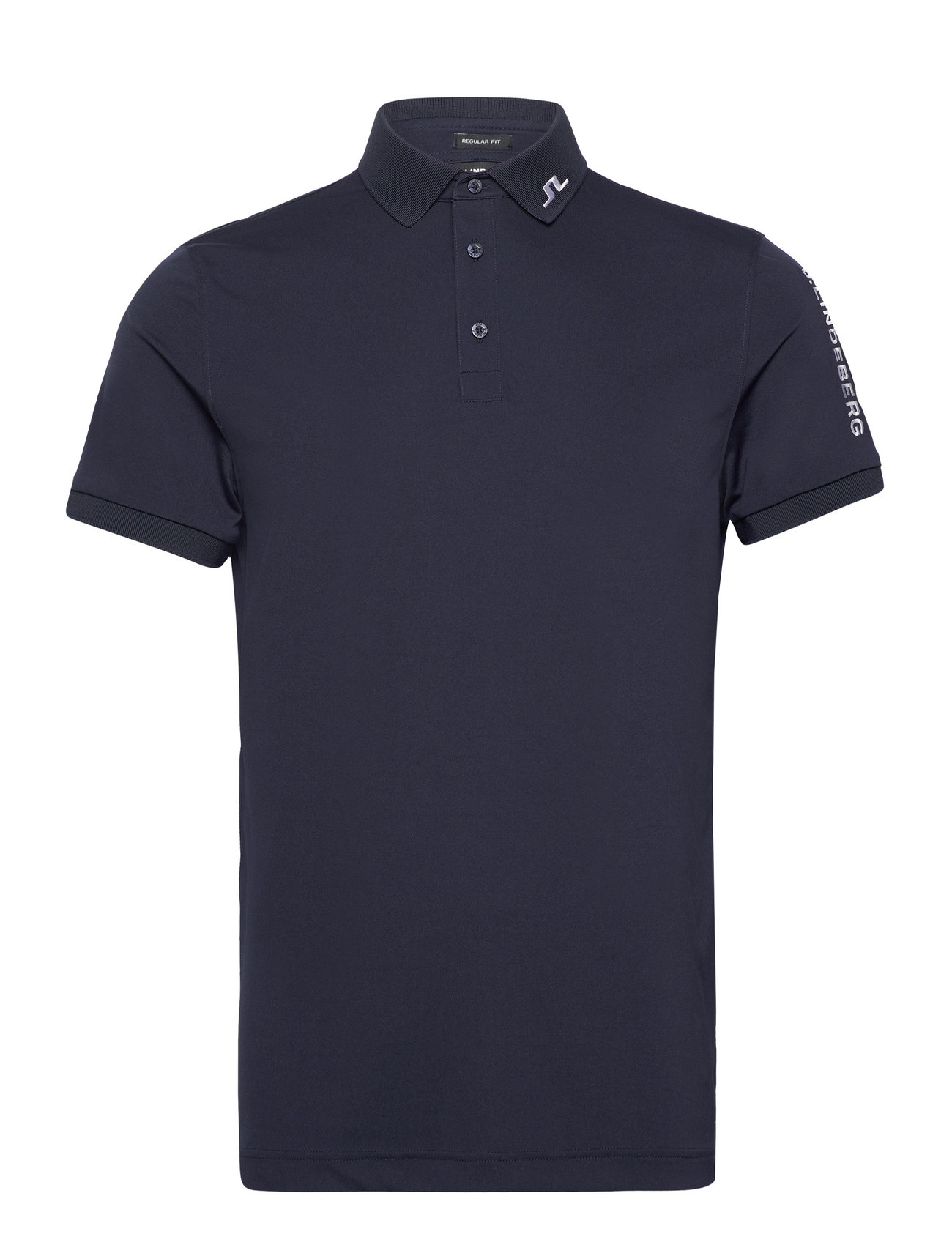 Tour Tech Reg Fit Golf Polo Sport Men Sport Clothing Sport Tops Sport Polos Sport Short-sleeved Polos Navy J. Lindeberg