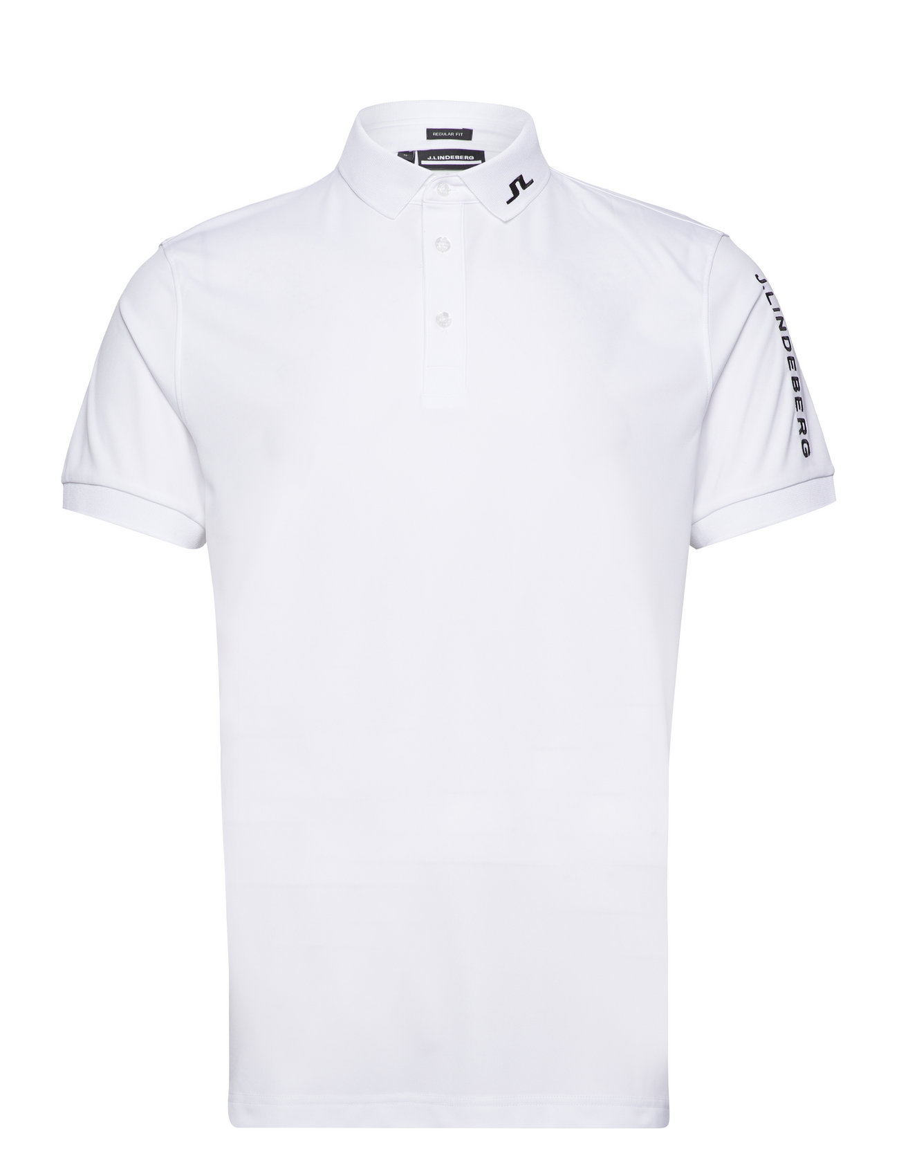 Tour Tech Reg Fit Golf Polo Sport Men Sport Clothing Sport Tops Sport Polos Sport Short-sleeved Polos White J. Lindeberg