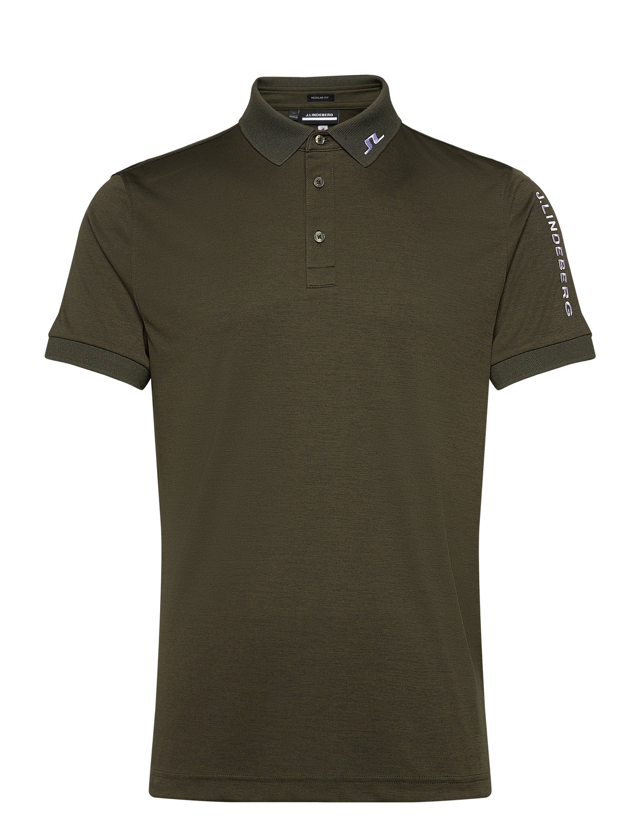 Tour Tech Reg Fit Polo Sport Men Sport Clothing Sport Tops Sport Polos Sport Short-sleeved Polos Green J. Lindeberg