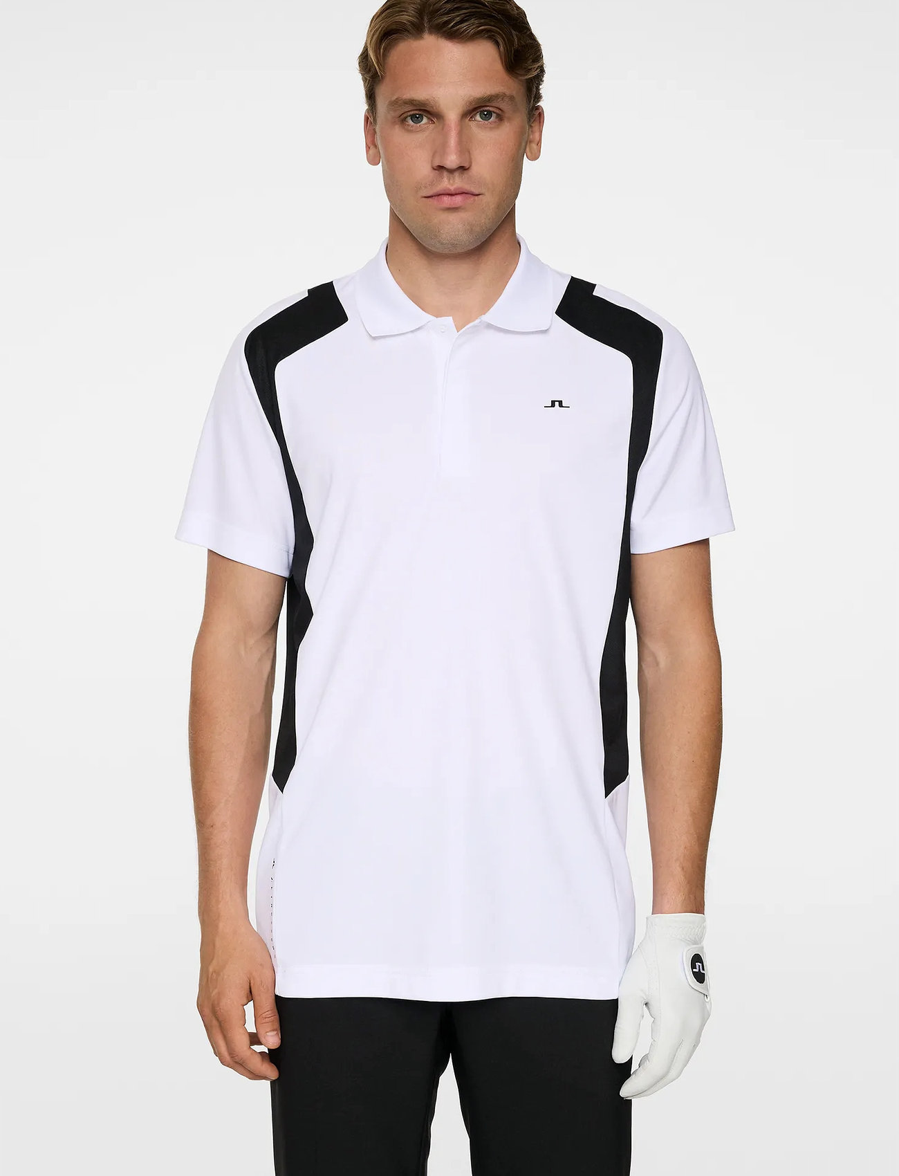 J. Lindeberg Legacy Polo, L, White, Sport Polos > Sport Short-sleeved Polos, Herre