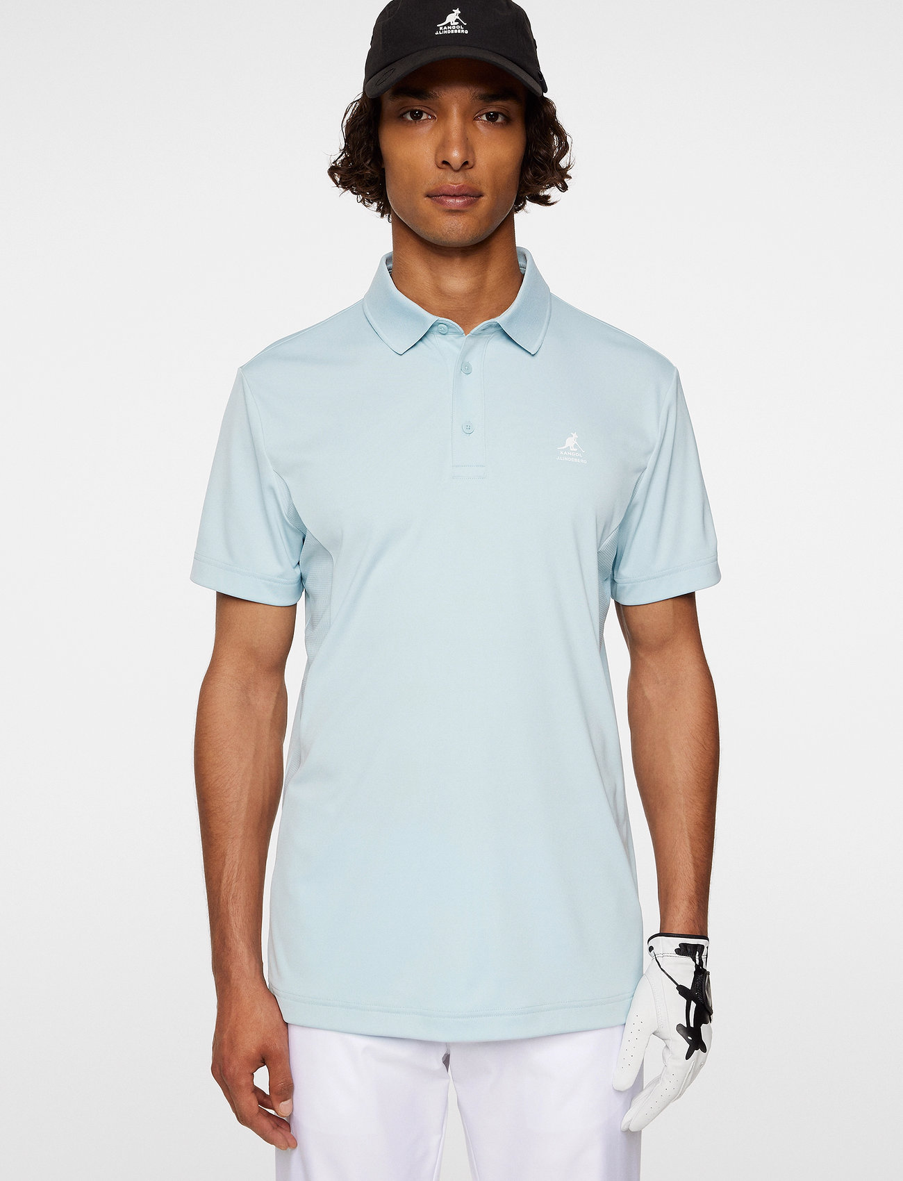 J. Lindeberg Jason Polo, S, Blue, Sport Polos > Sport Short-sleeved Polos, Herre