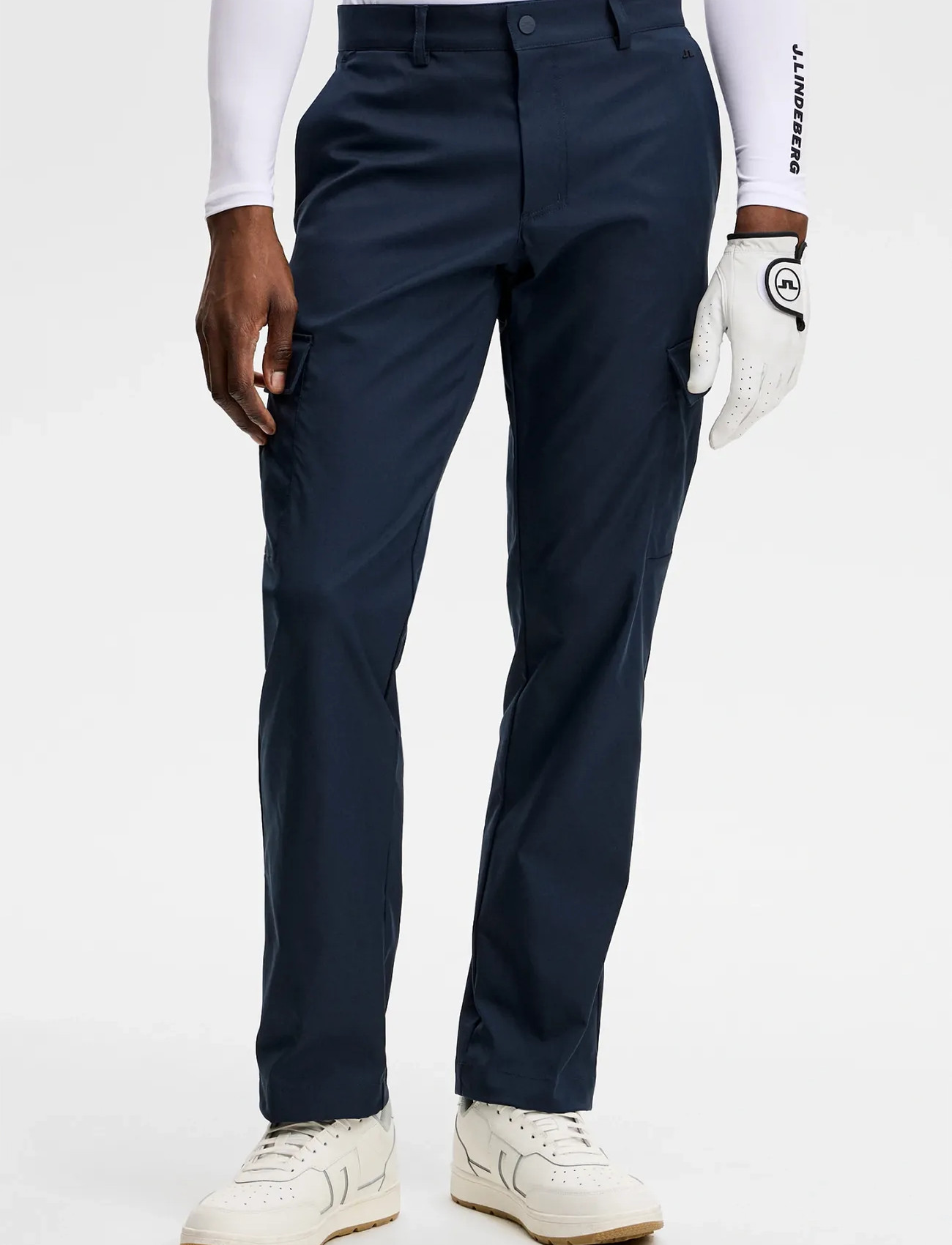 J. Lindeberg Aksel Cargo Pant, 32-32, Navy, Sport Pants > Sport Golf Pants, Herre