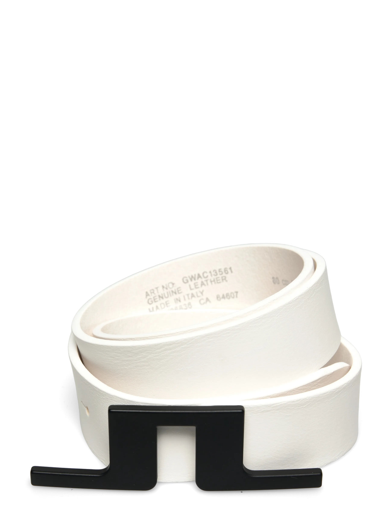 J. Lindeberg Betsy Belt, 80, White, Tilbehør > Bælter, Dame