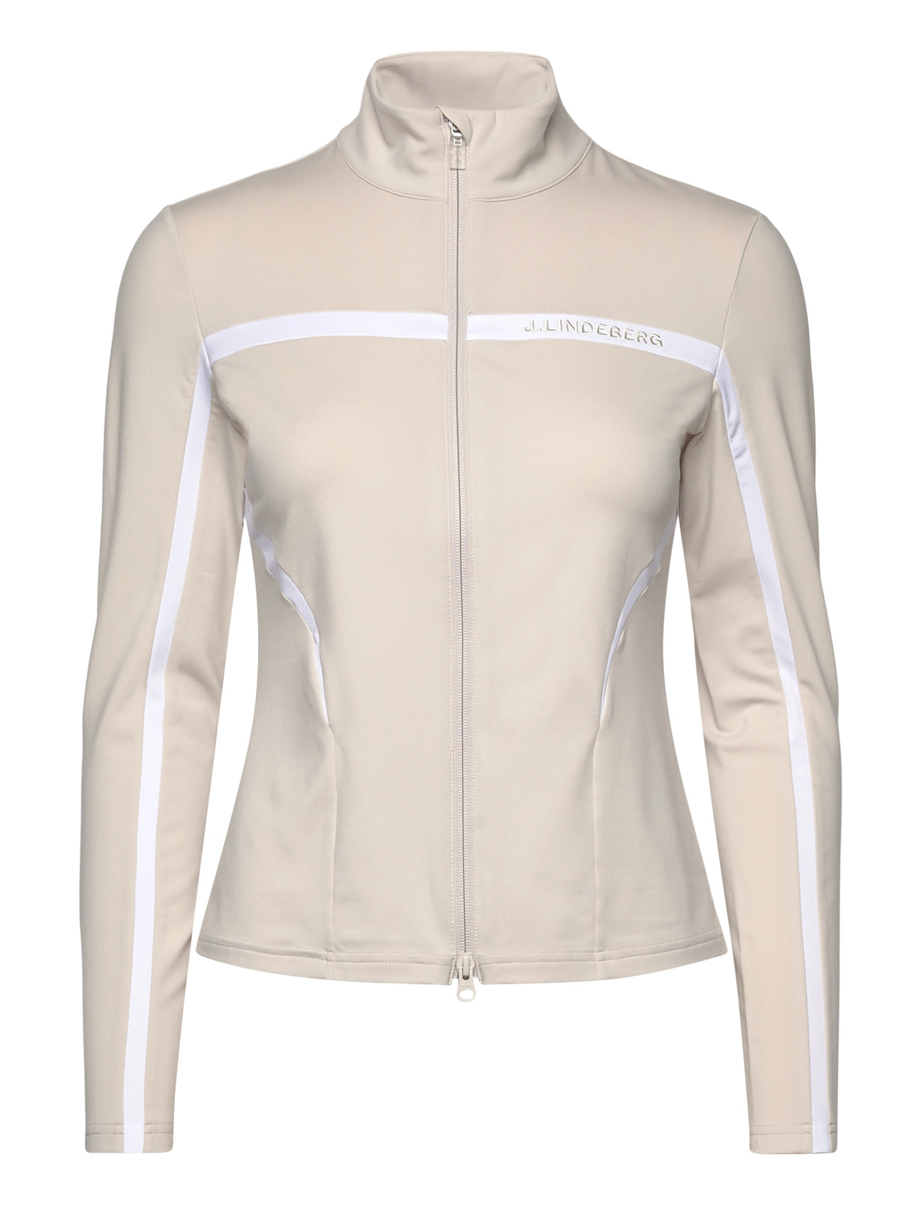 J. Lindeberg Janice Mid Layer, L, White, Sport Clothing > Sport Fleeces & Midlayers, Dame