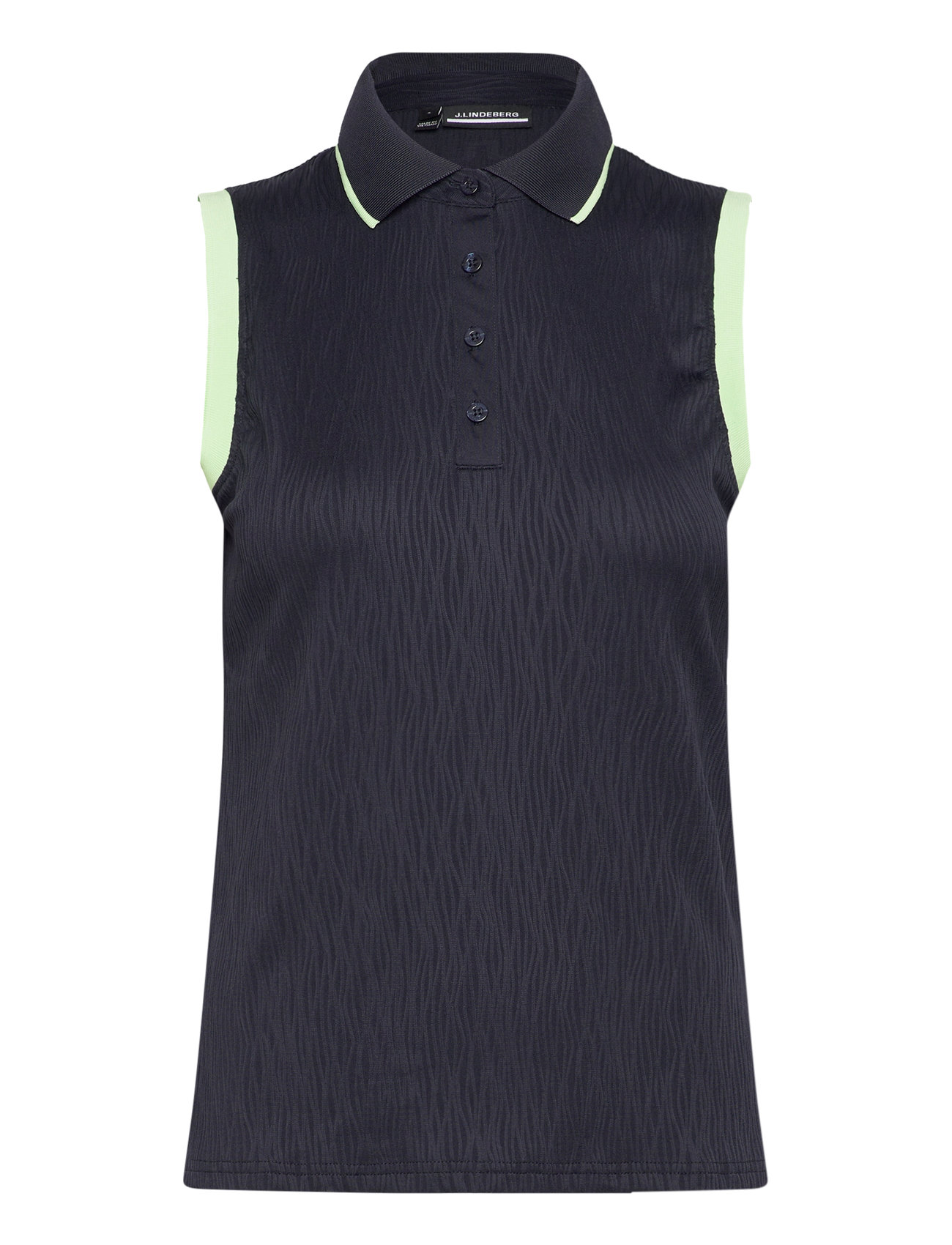 Lila Sleeveless Top Navy J. Lindeberg
